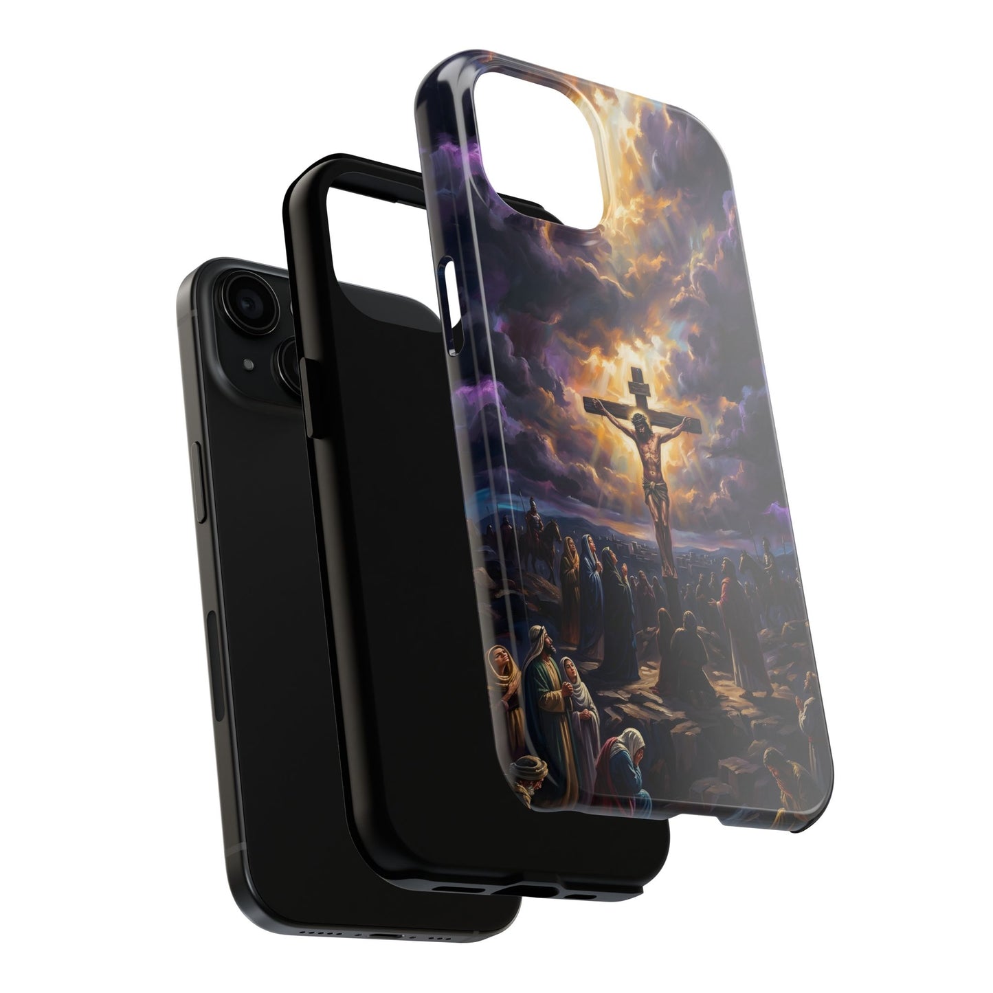 “It Is Finished - The Crucifixion at Calvary” - Phone Case