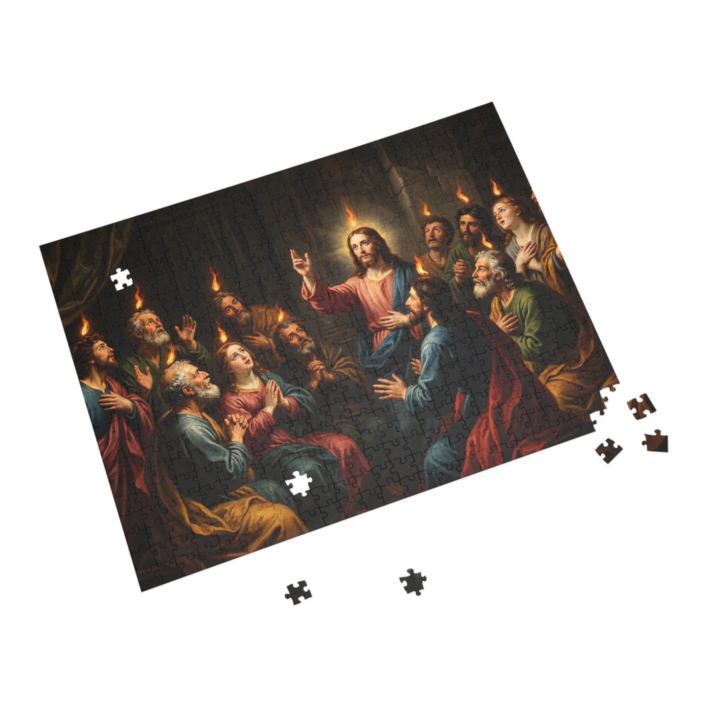“Tongues of Fire - The Pentecost Outpouring” - Jigsaw Puzzle