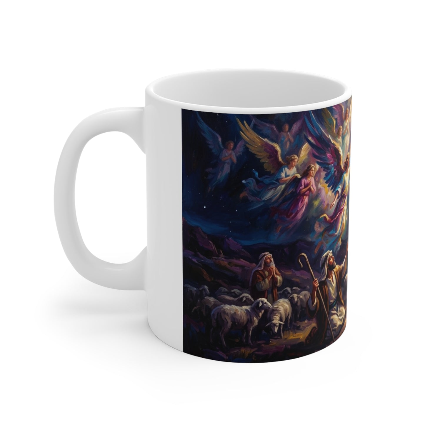 “Hark the Herald - Angels Announce the Savior” - Coffee Mug
