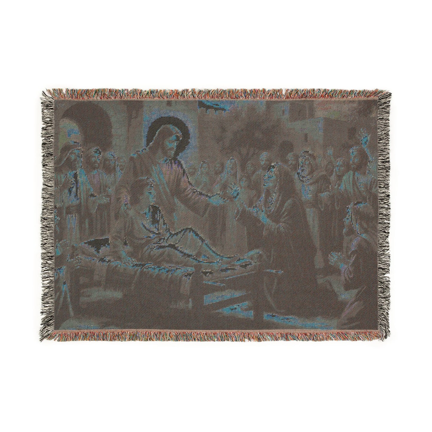 “Arise, Young Man - Resurrection at Nain” - Woven Blanket