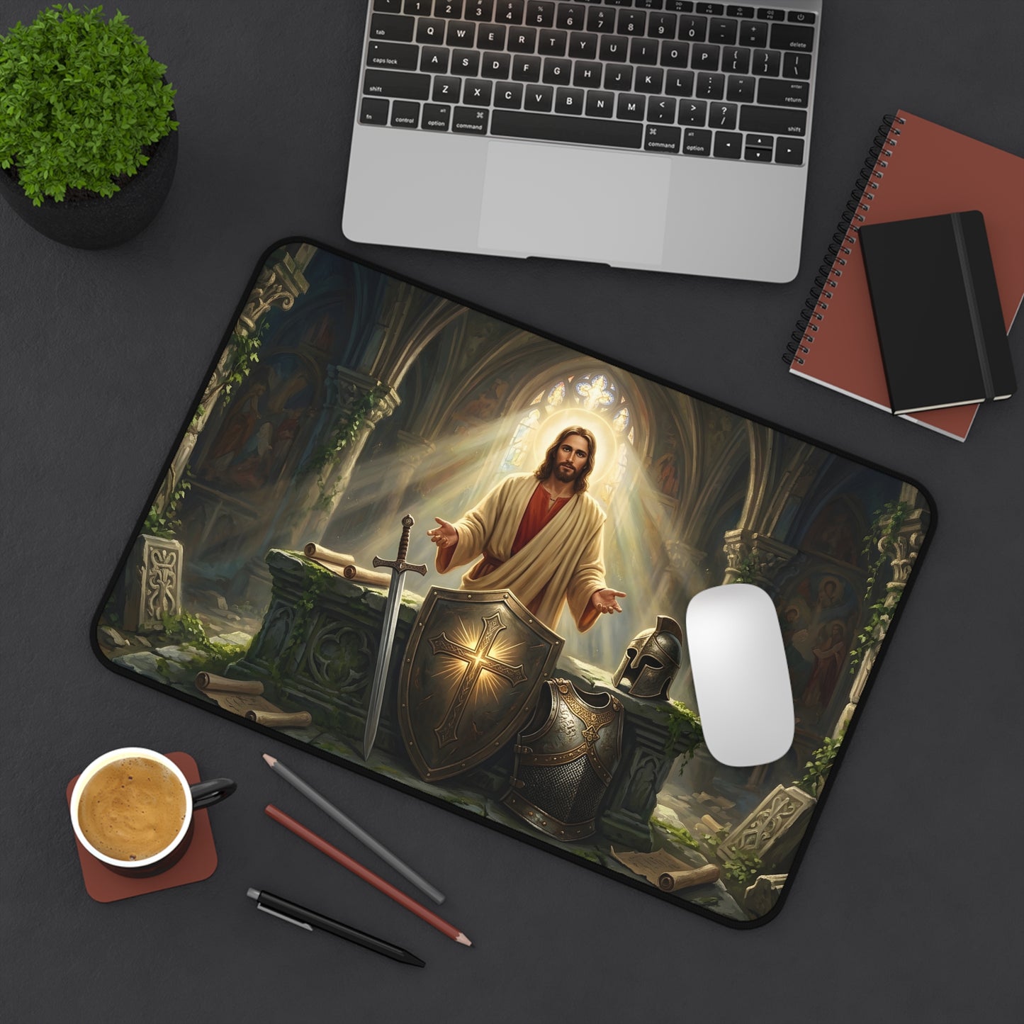 “Stand Firm - The Armor of God” - Desk Mat