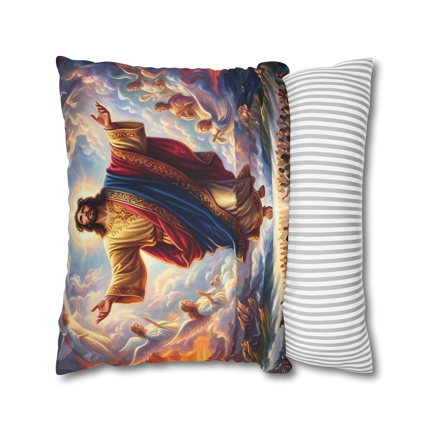 “From Sunrise to Sunset - God Enthroned Above All Nations” - Pillowcase
