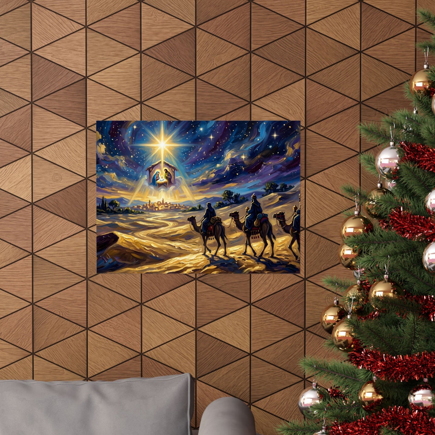 “Journey to Bethlehem - Wise Men Follow the Star” - Poster