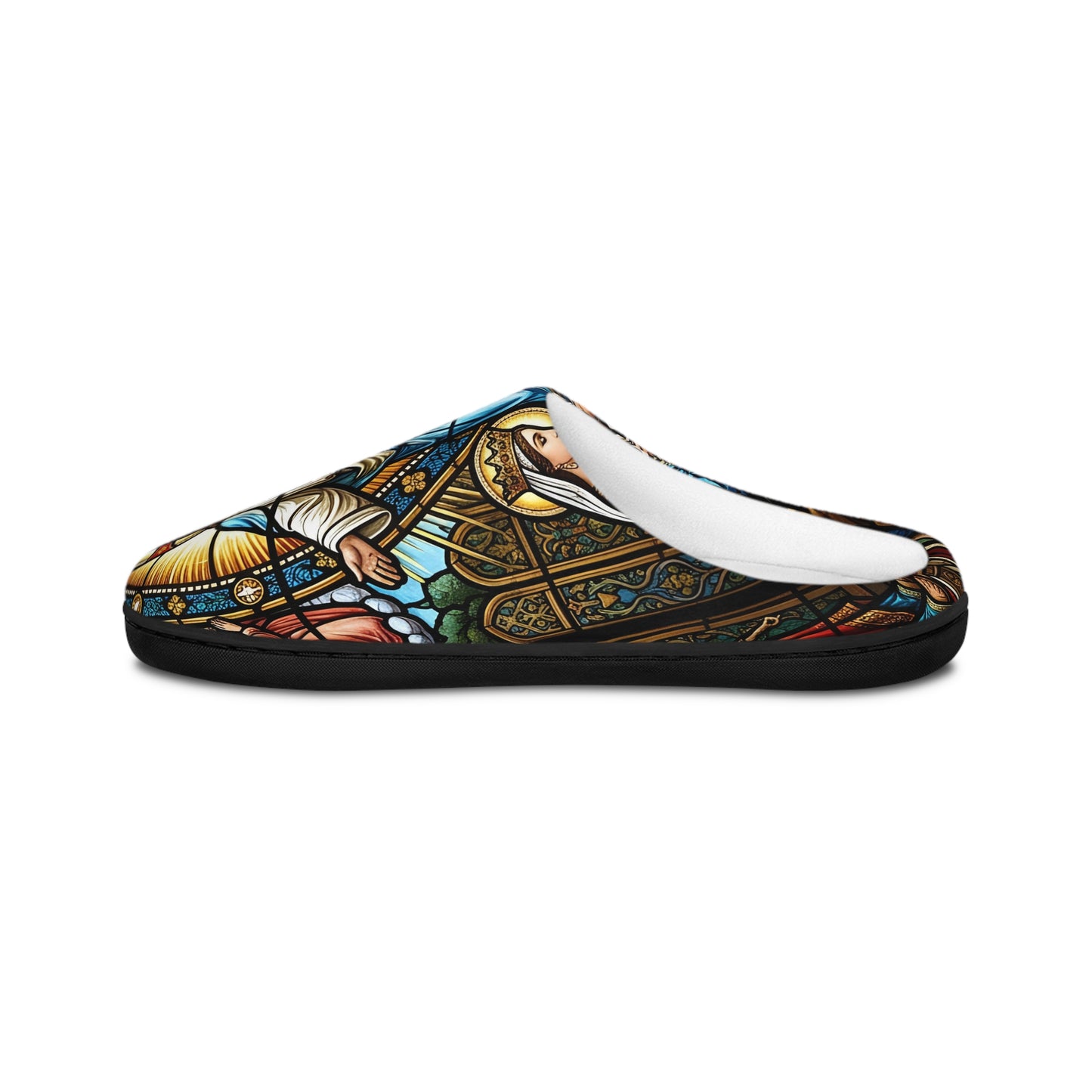 “For Such a Time As This - Esther Before King Ahasuerus” - Indoor Slippers