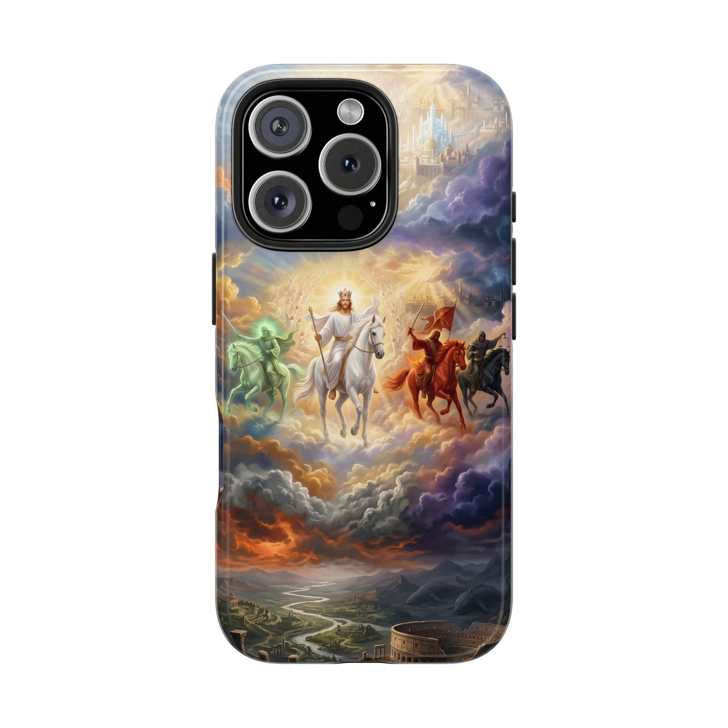 “Behold, A Pale Horse - The Four Horsemen” - Phone Case