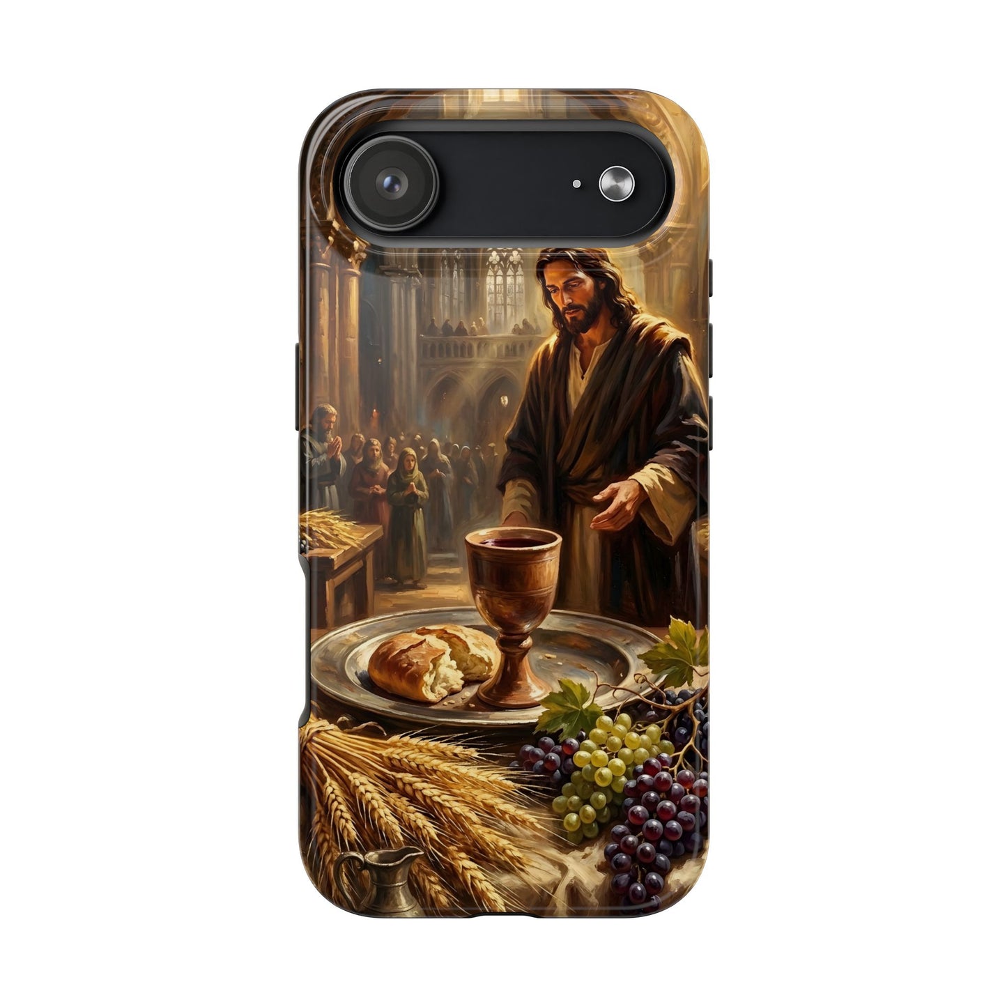 “The Harvest of Faith - Communion Still Life” - Phone Case