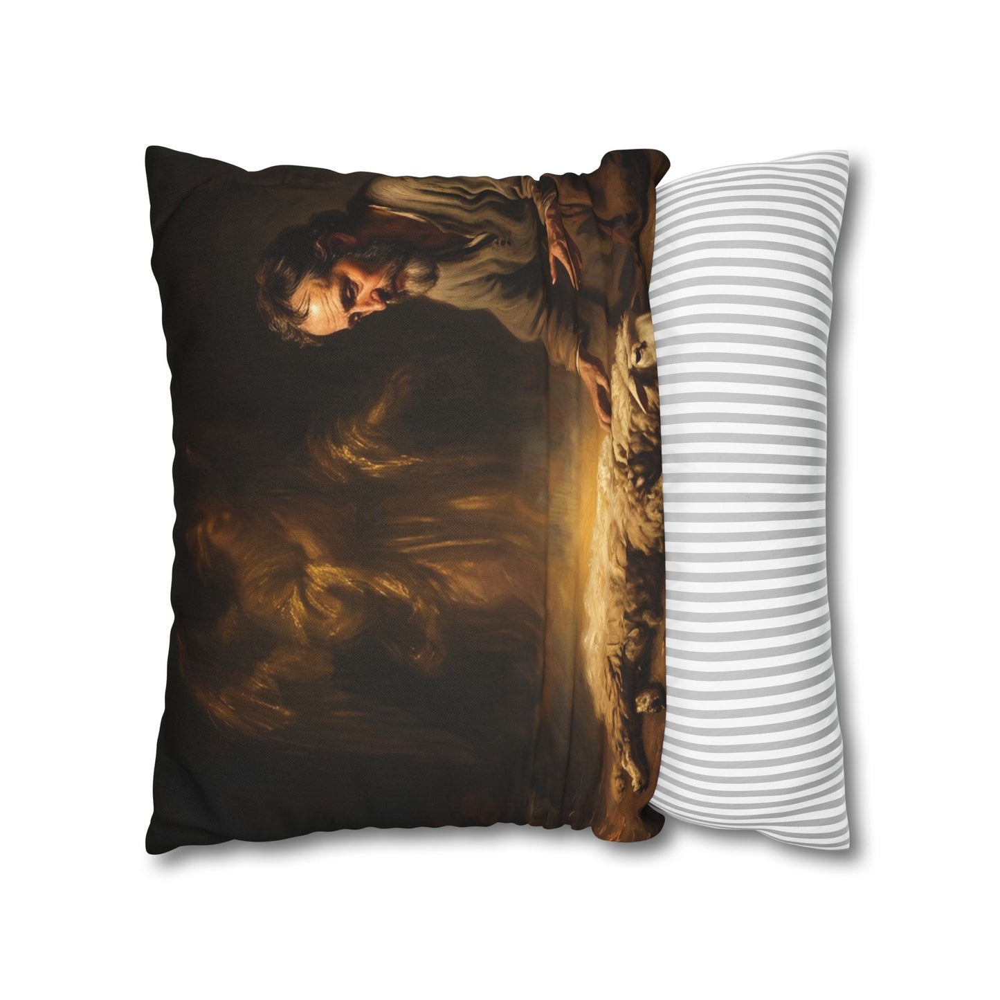 “Gideon's Fleece - Seeking Confirmation from God” - Pillowcase