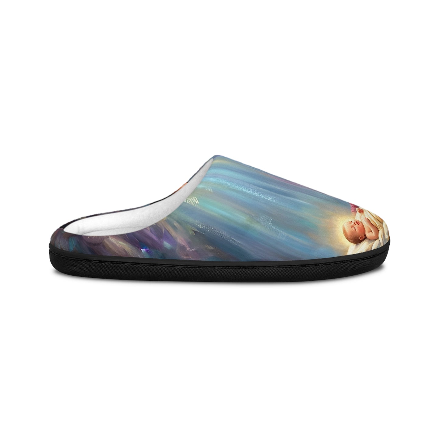 “Prince of Peace - Holy Family in Bethlehem” - Indoor Slippers