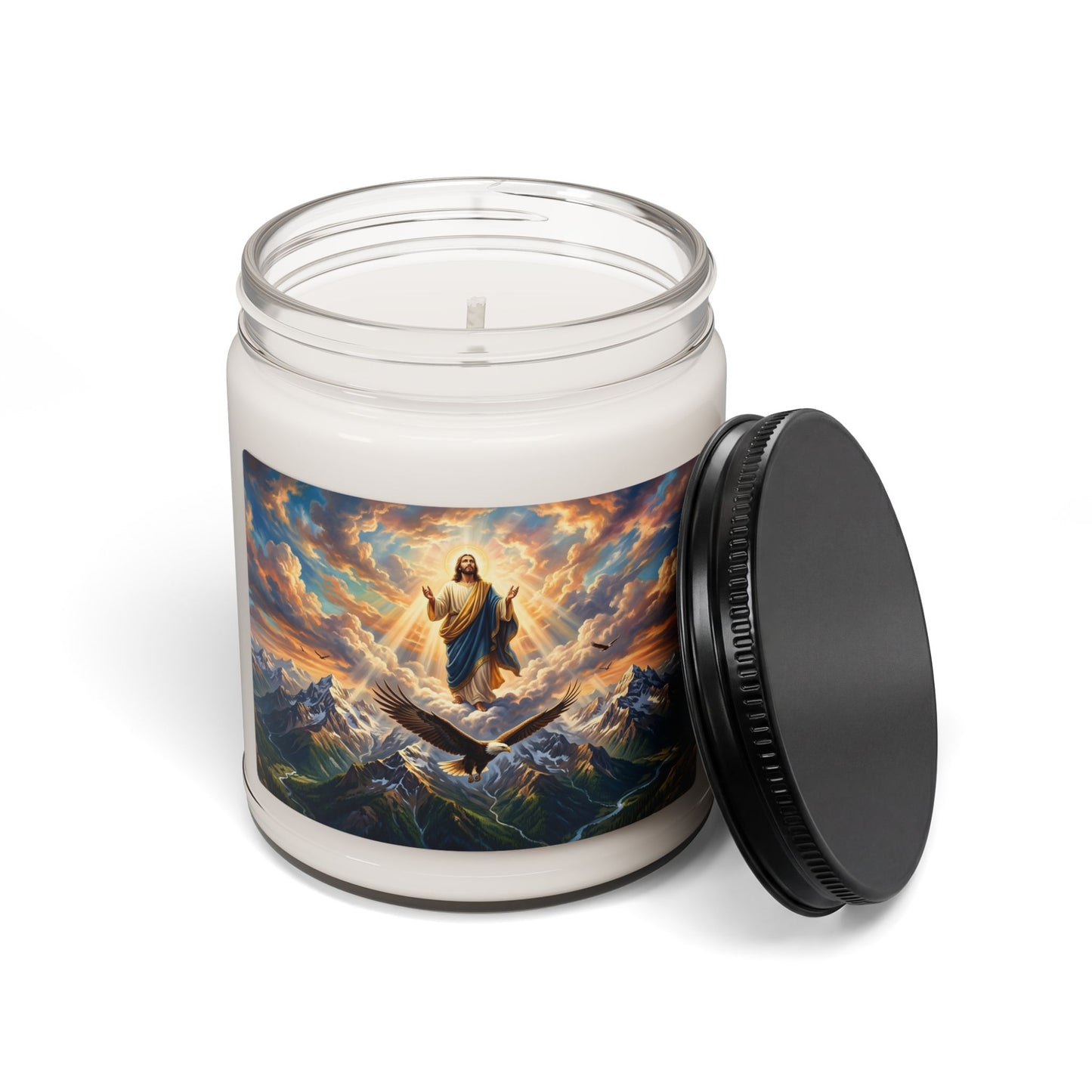 “Soaring Like Eagles - Hope in the Lord Over Mountains” - Scented Candle