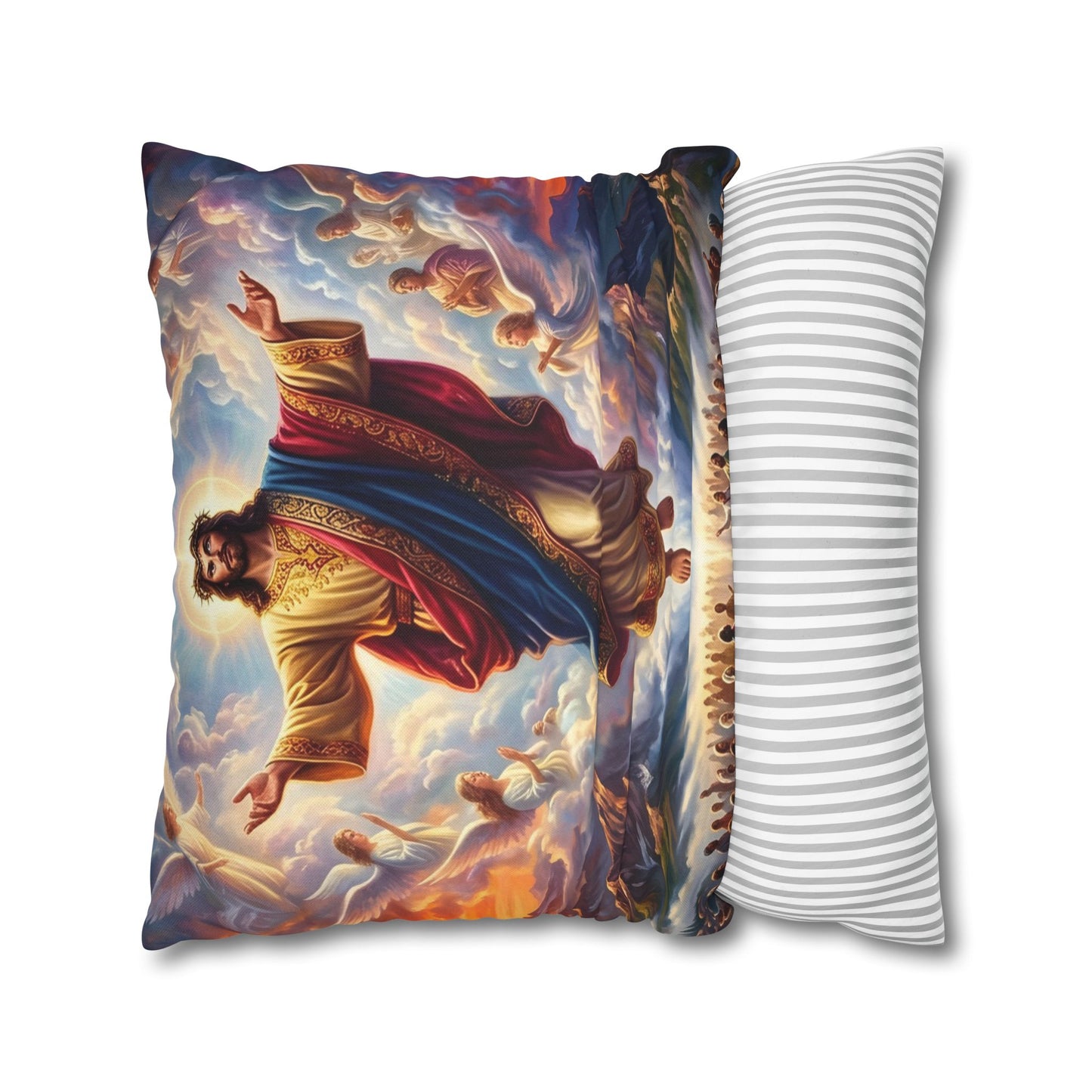 “From Sunrise to Sunset - God Enthroned Above All Nations” - Pillowcase
