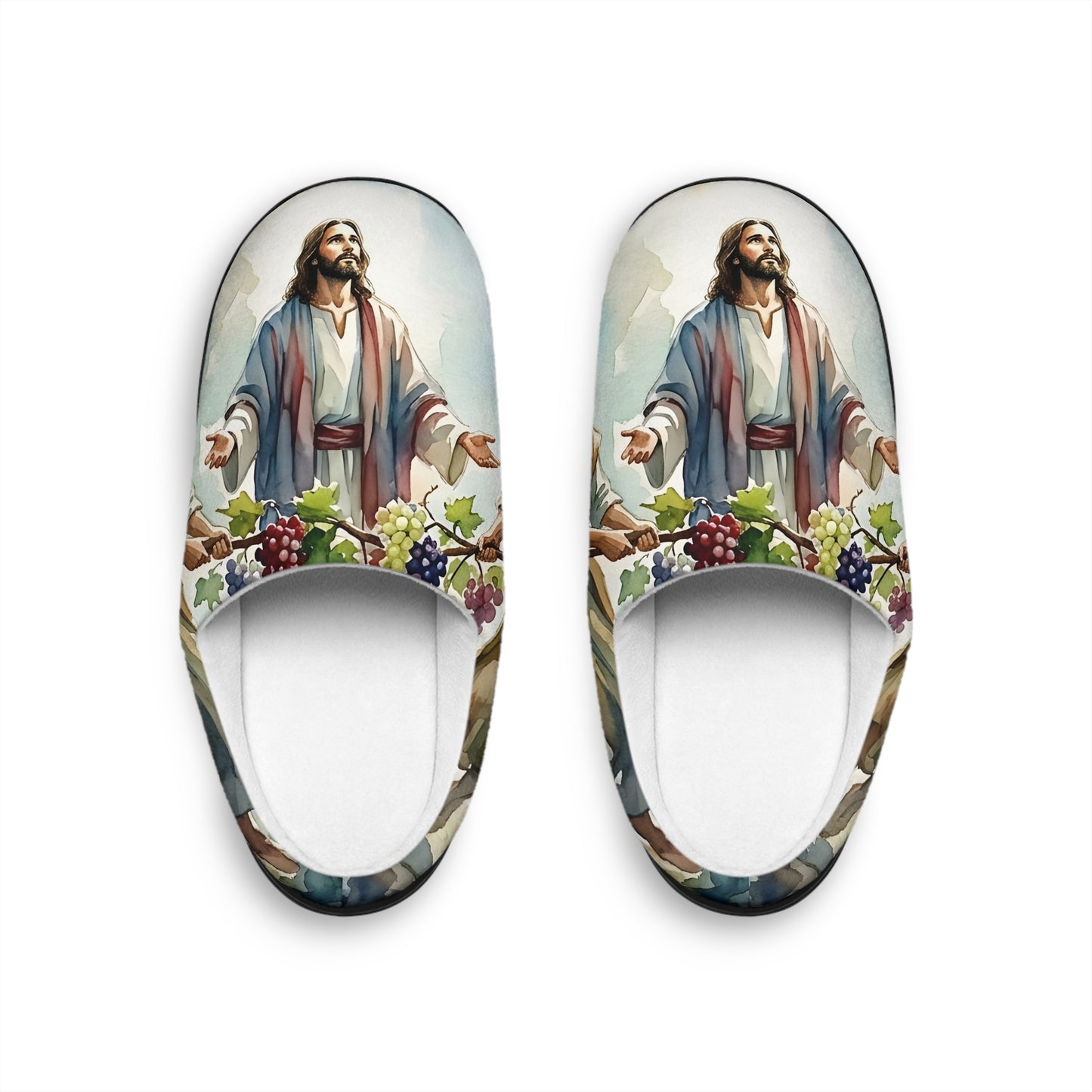 “Promised Land - The Spies Return from Canaan” - Indoor Slippers