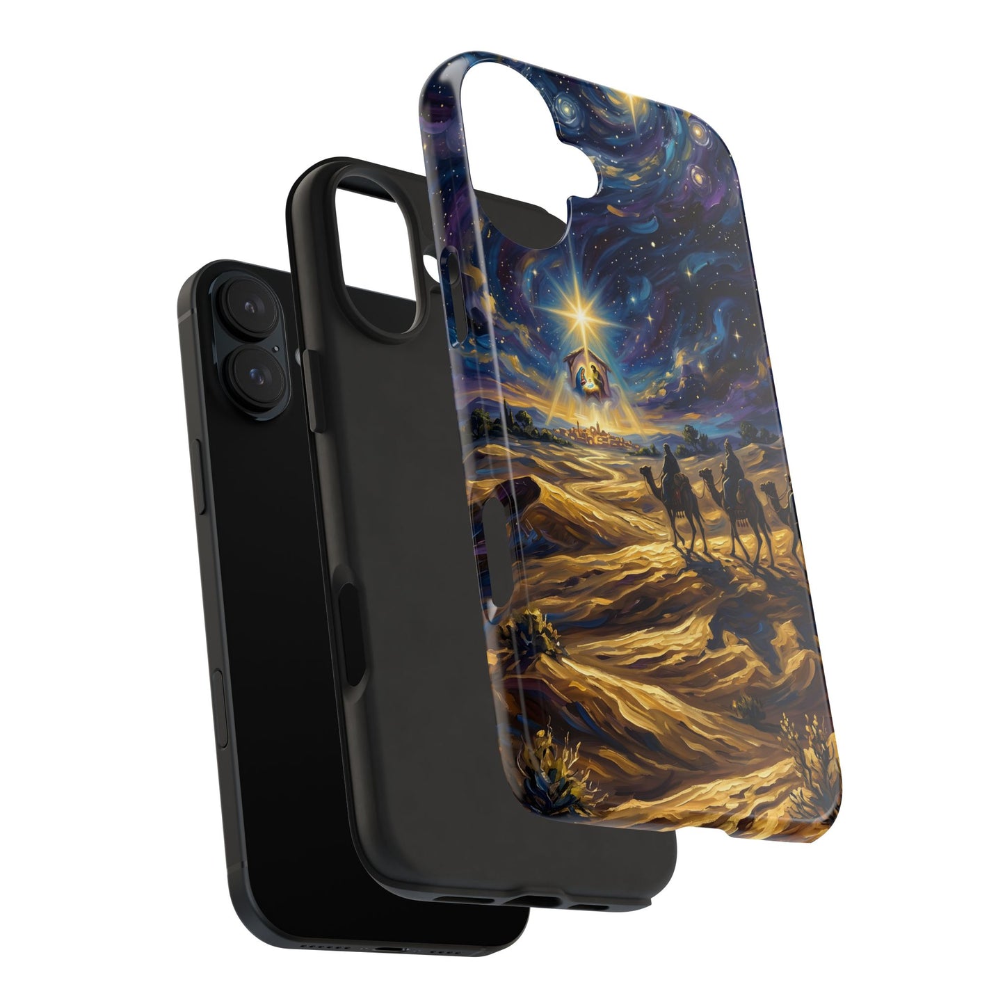 “Journey to Bethlehem - Wise Men Follow the Star” - Phone Case