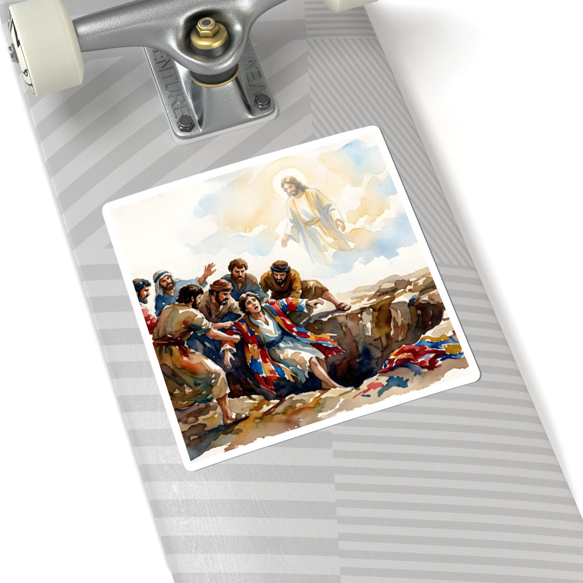 “Betrayal and Providence - Joseph in the Pit” - Sticker