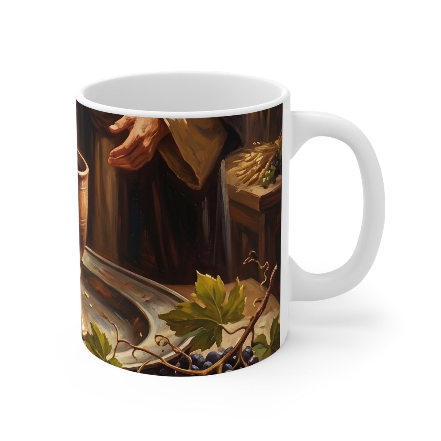 “The Harvest of Faith - Communion Still Life” - Coffee Mug