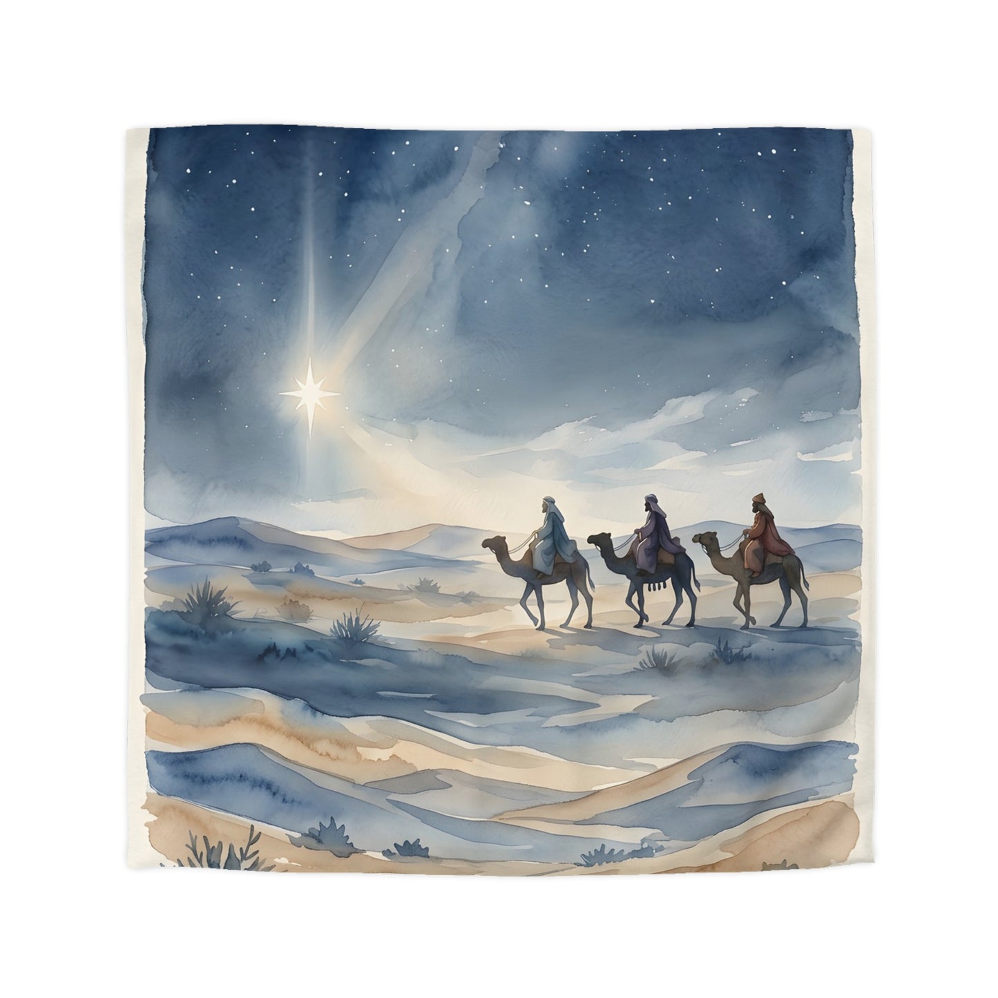 “Star of Wonder - Journey of the Magi” - Duvet Cover