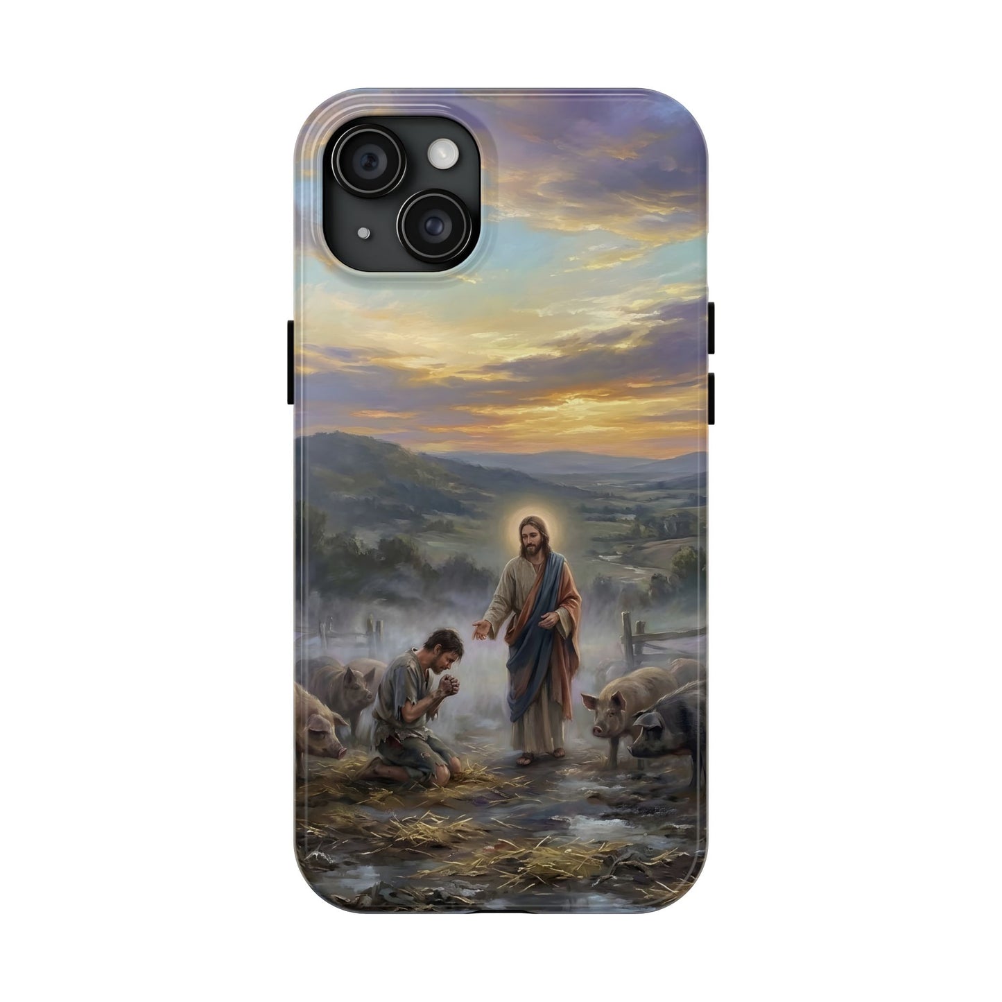 “Turning Point - The Prodigal Son's Repentance” - Phone Case