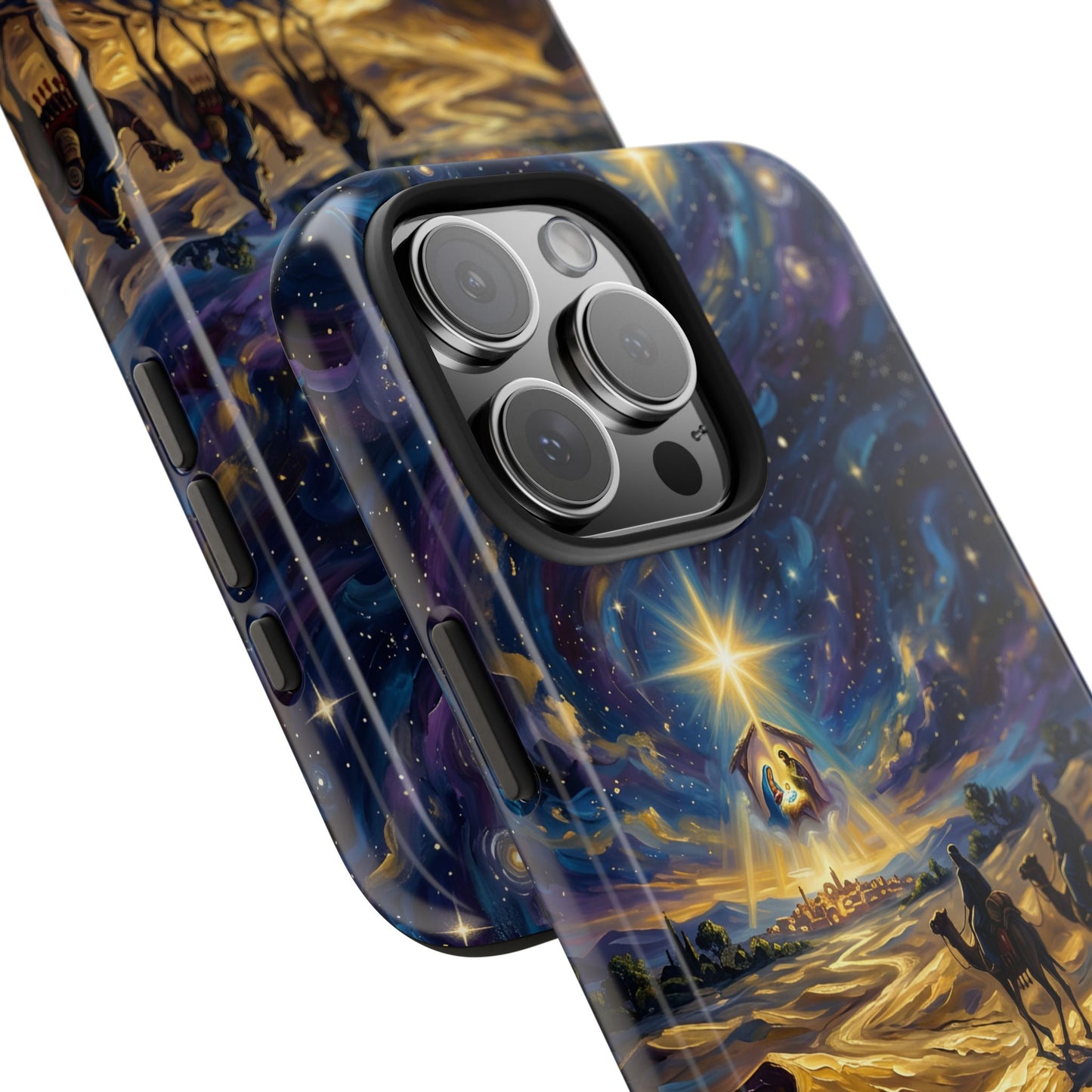 “Journey to Bethlehem - Wise Men Follow the Star” - Phone Case