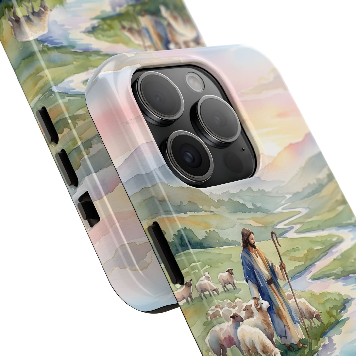 “Still Waters - Shepherd Leads His Flock” - Phone Case
