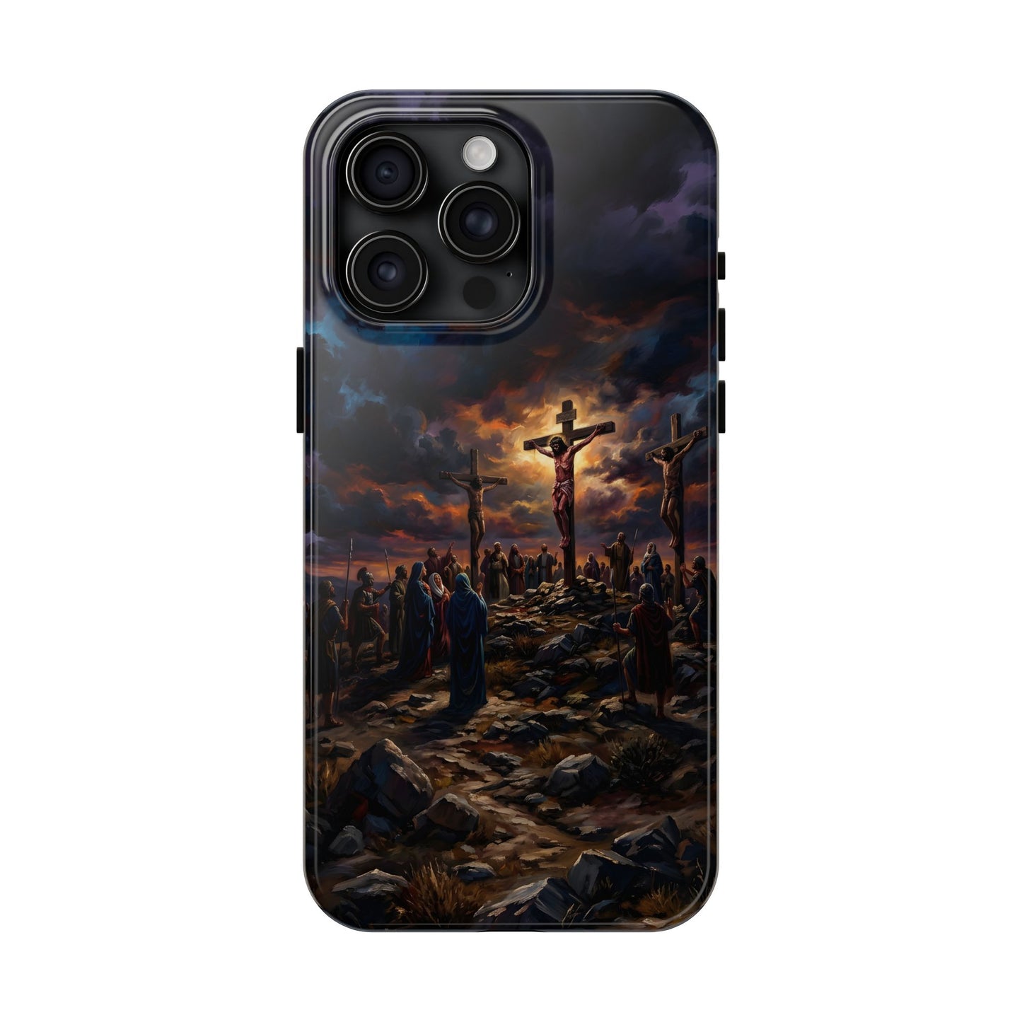 “It Is Finished - The Crucifixion at Calvary” - Phone Case