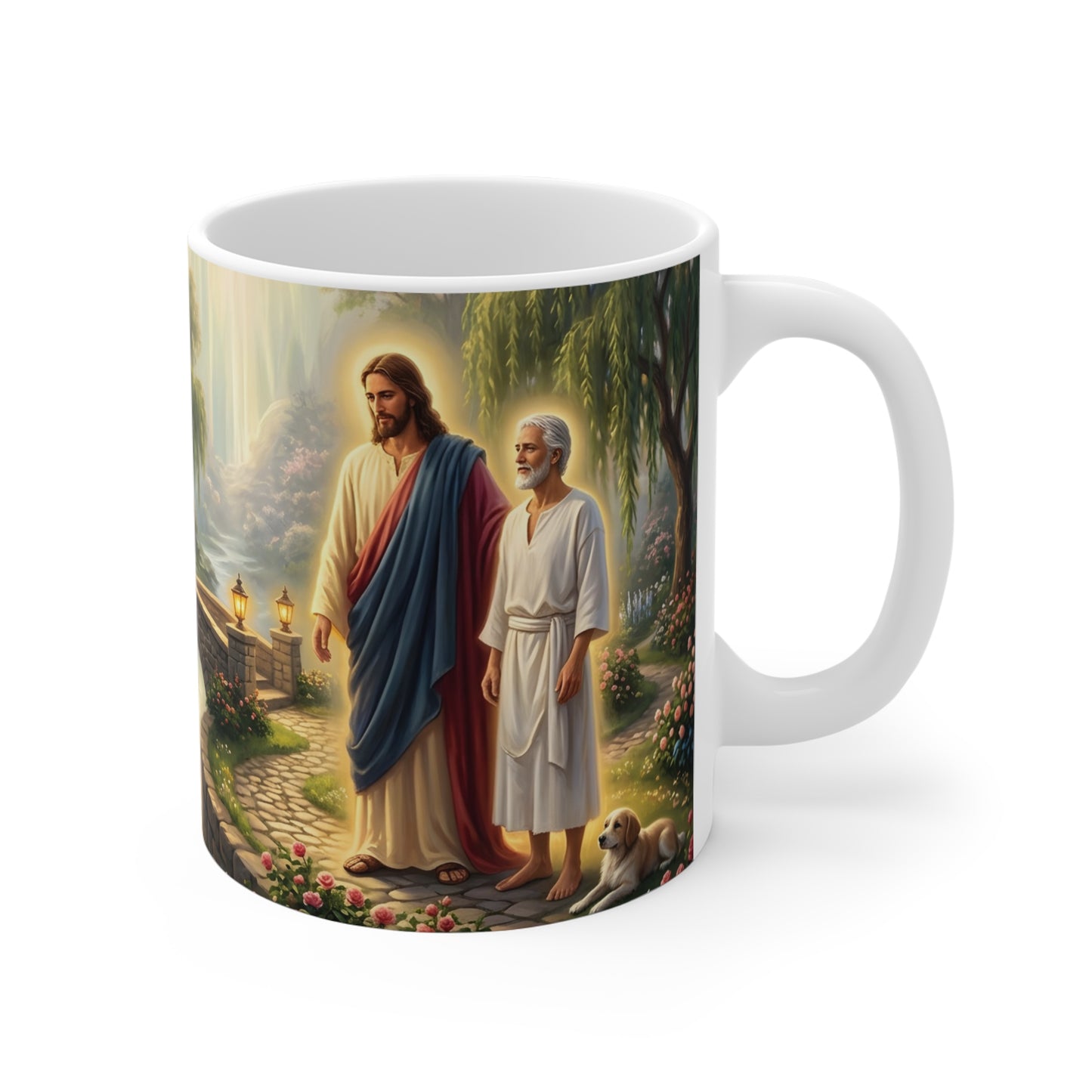 “The Great Reversal - Lazarus at the Rich Man’s Gate” - Coffee Mug