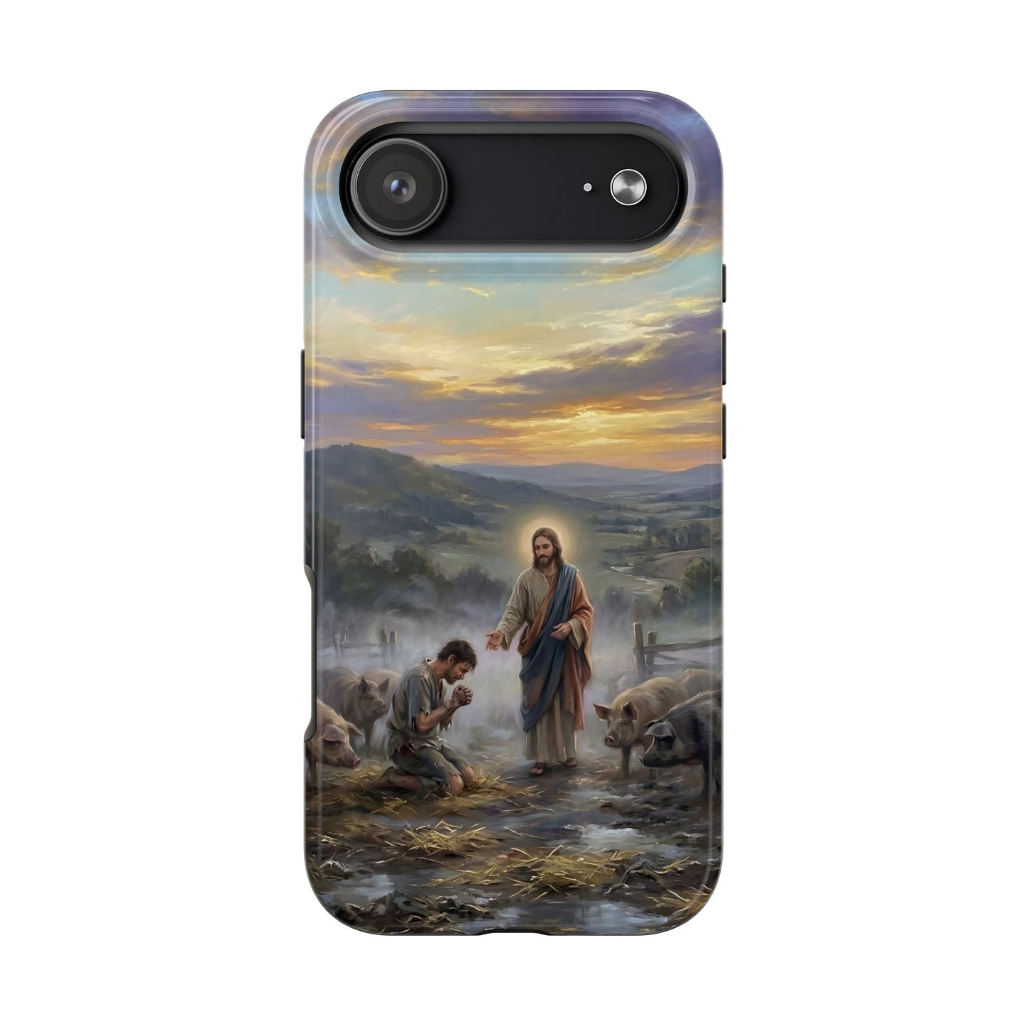 “Turning Point - The Prodigal Son's Repentance” - Phone Case