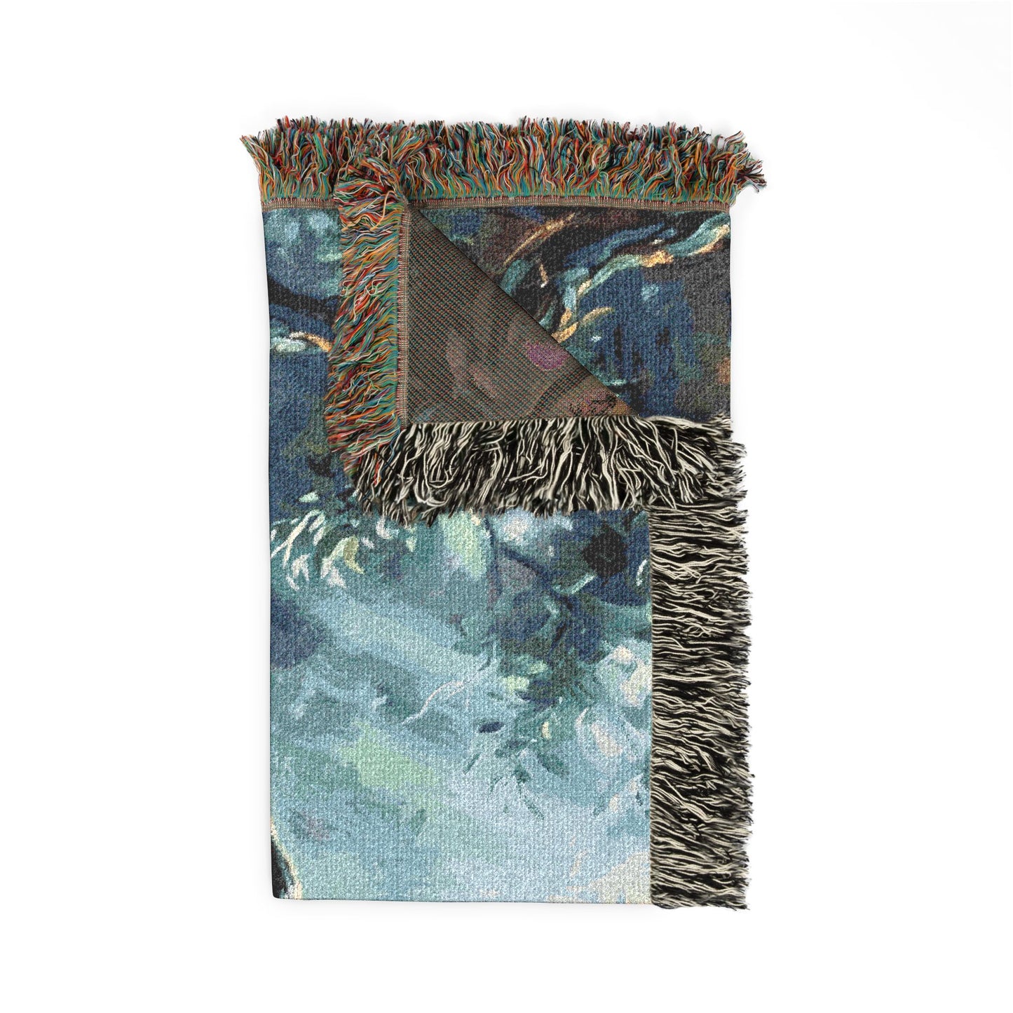 “Thy Will Be Done - Gethsemane Moonlight Prayer” - Woven Blanket