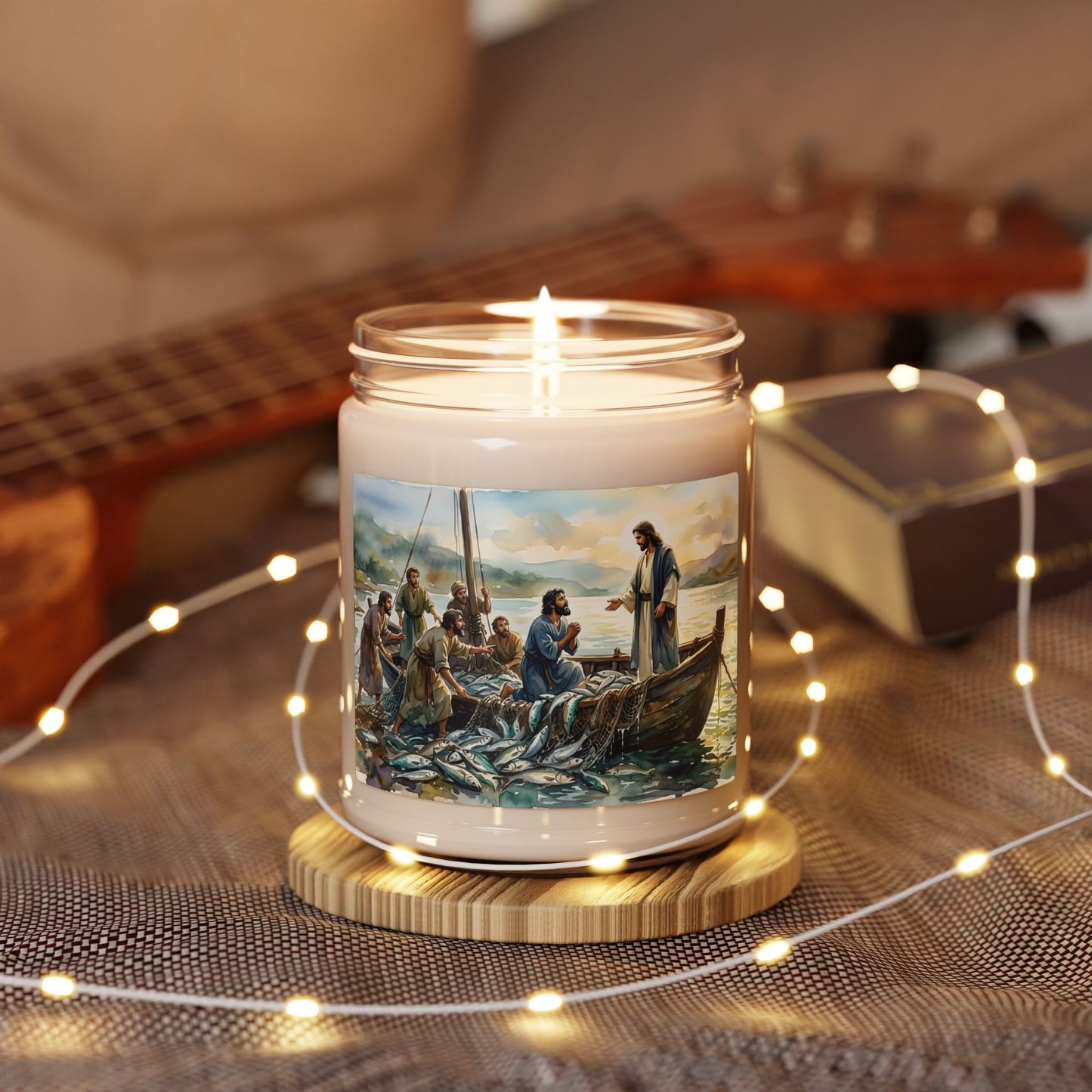 “Cast Your Nets - The Miraculous Catch” - Scented Candle