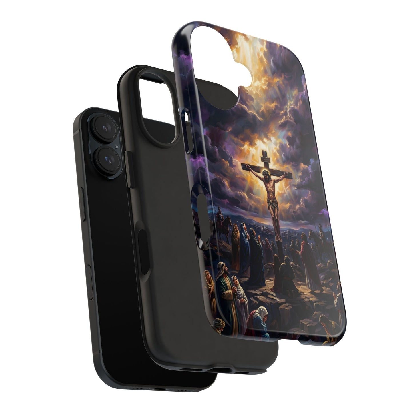 “It Is Finished - The Crucifixion at Calvary” - Phone Case