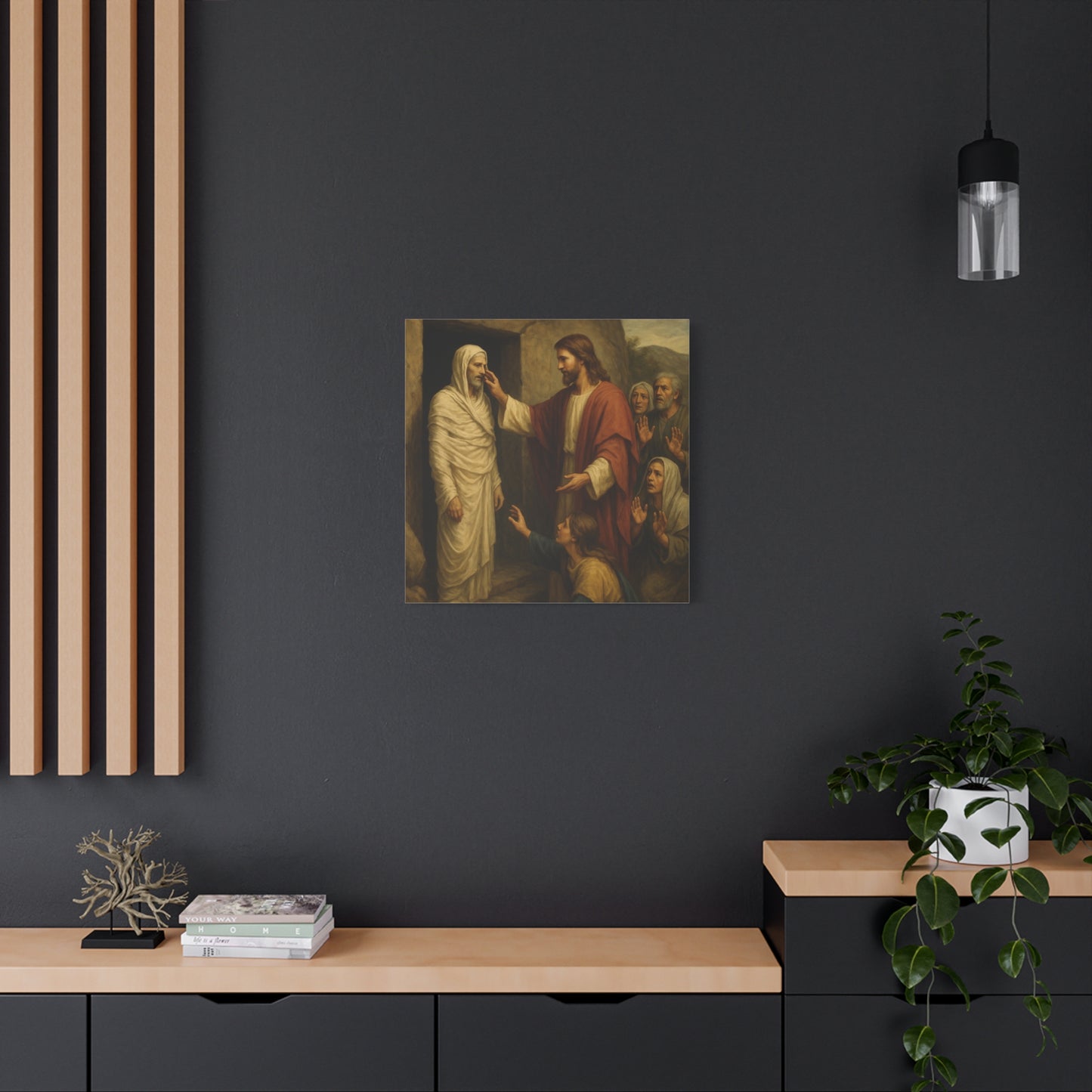 “Jesus Raises Lazarus from the Dead – John 11:1–46” - Canvas Art