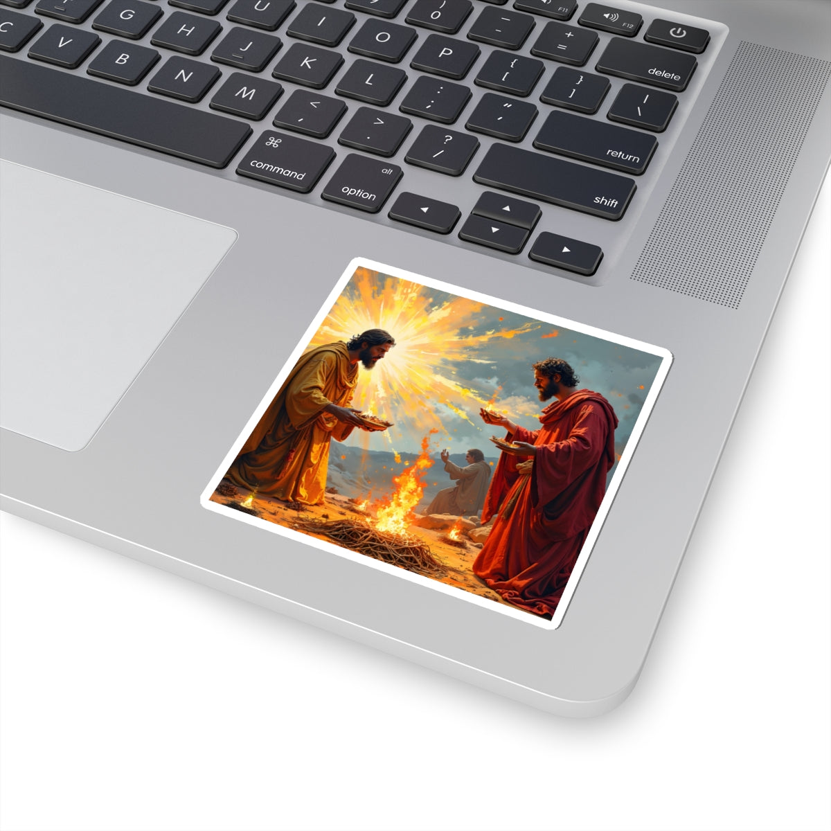 “Righteous Offering - Cain and Abel's Sacrifices” - Sticker