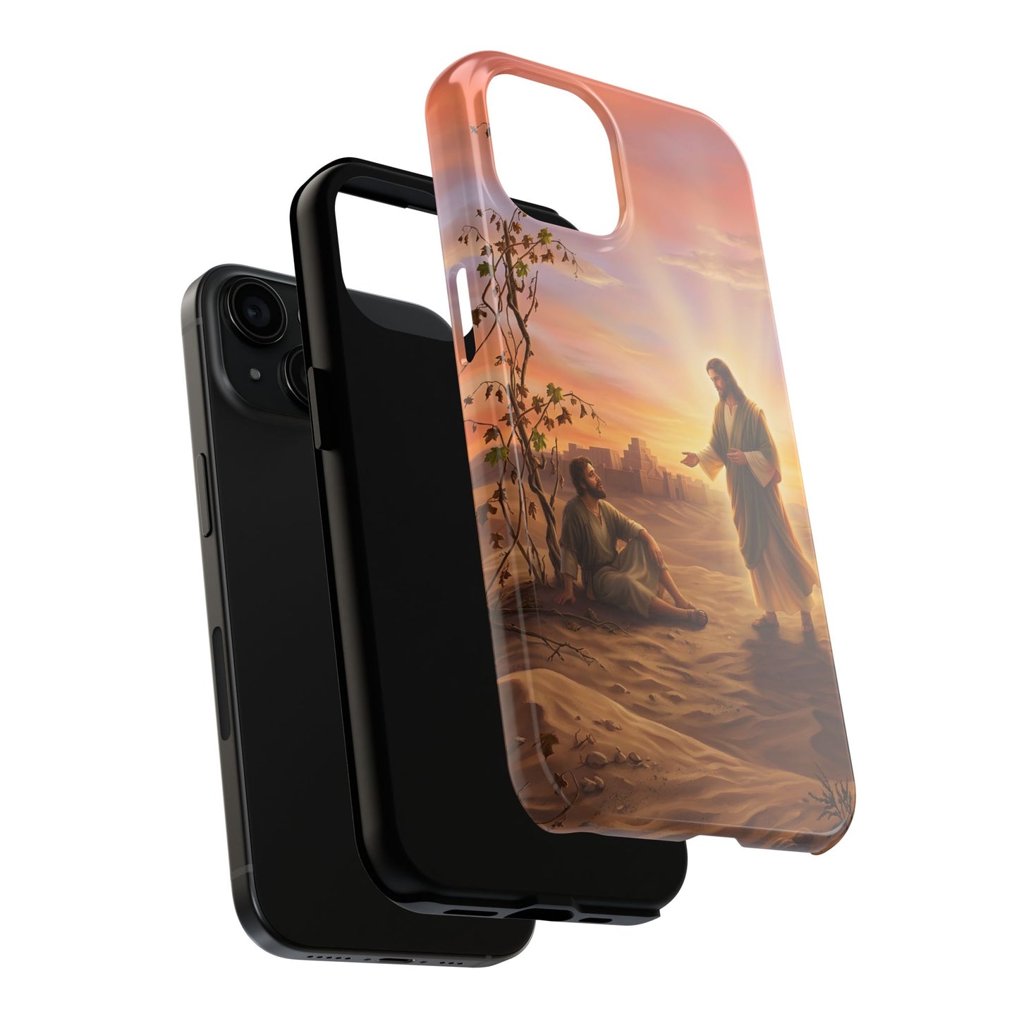 “Withered Vine - Jonah's Lesson in Mercy” - Phone Case