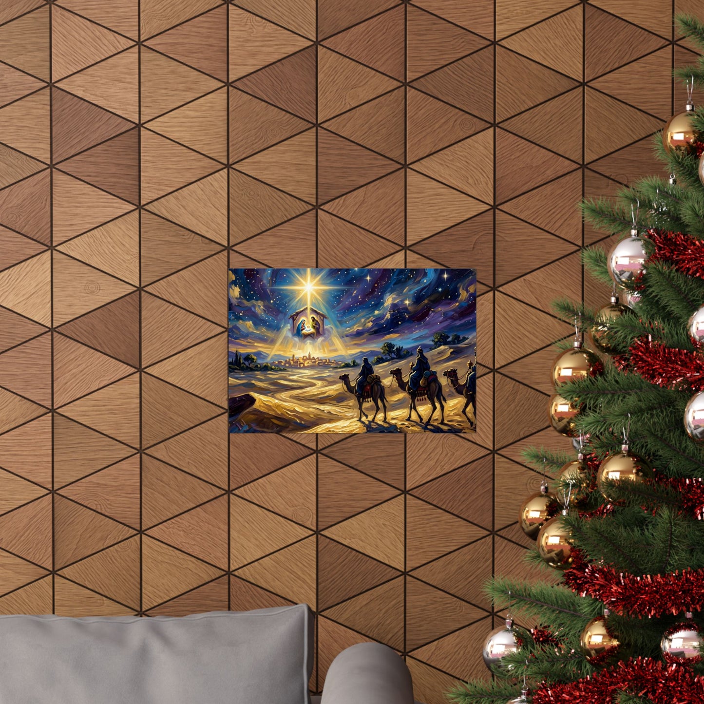 “Journey to Bethlehem - Wise Men Follow the Star” - Poster