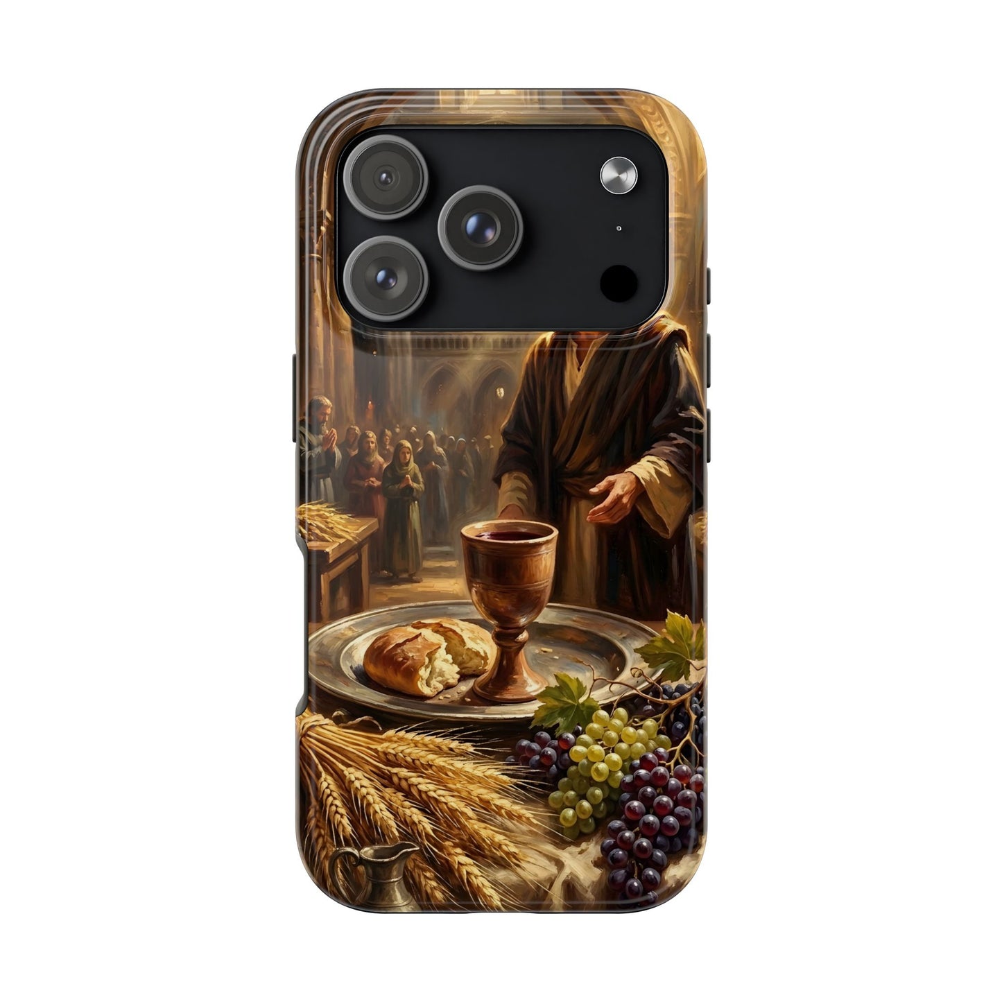 “The Harvest of Faith - Communion Still Life” - Phone Case