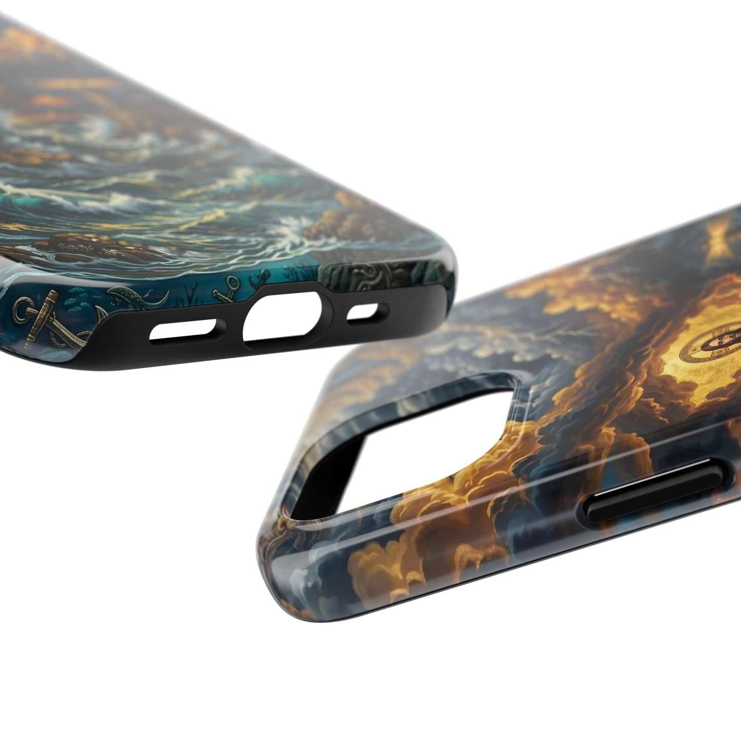 “Steadfast Hope - Lighthouse in the Storm” - Phone Case