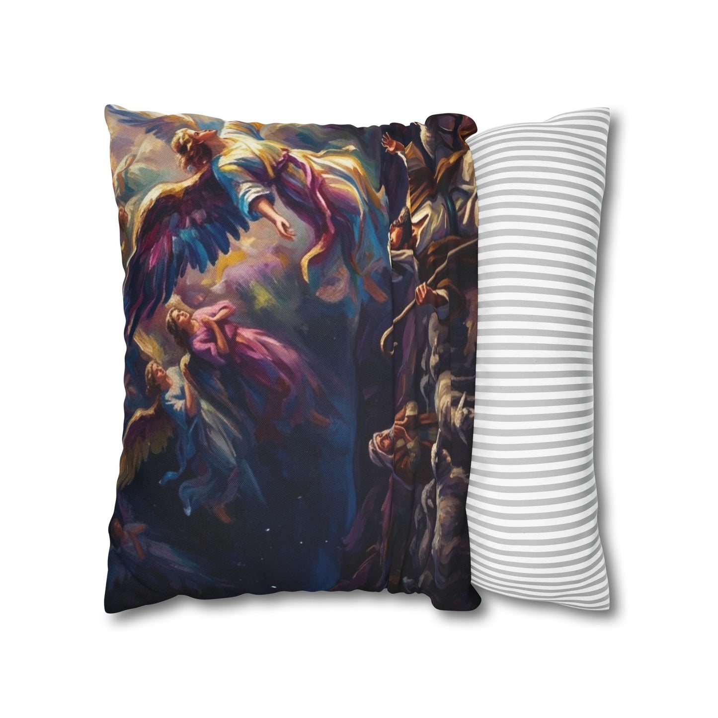 “Hark the Herald - Angels Announce the Savior” - Pillowcase