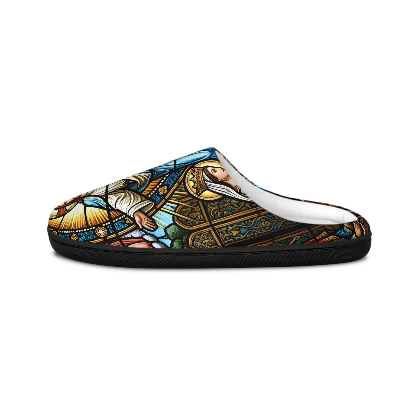 “For Such a Time As This - Esther Before King Ahasuerus” - Indoor Slippers