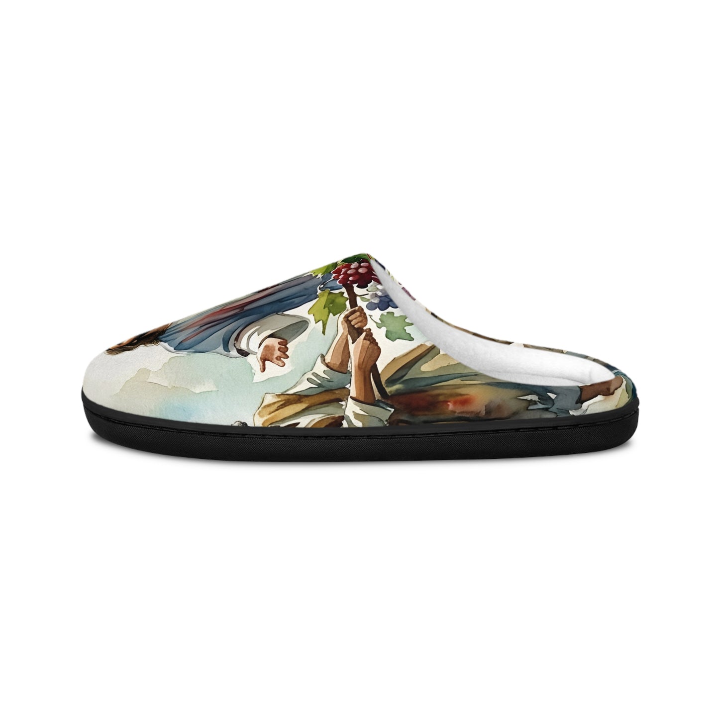 “Promised Land - The Spies Return from Canaan” - Indoor Slippers