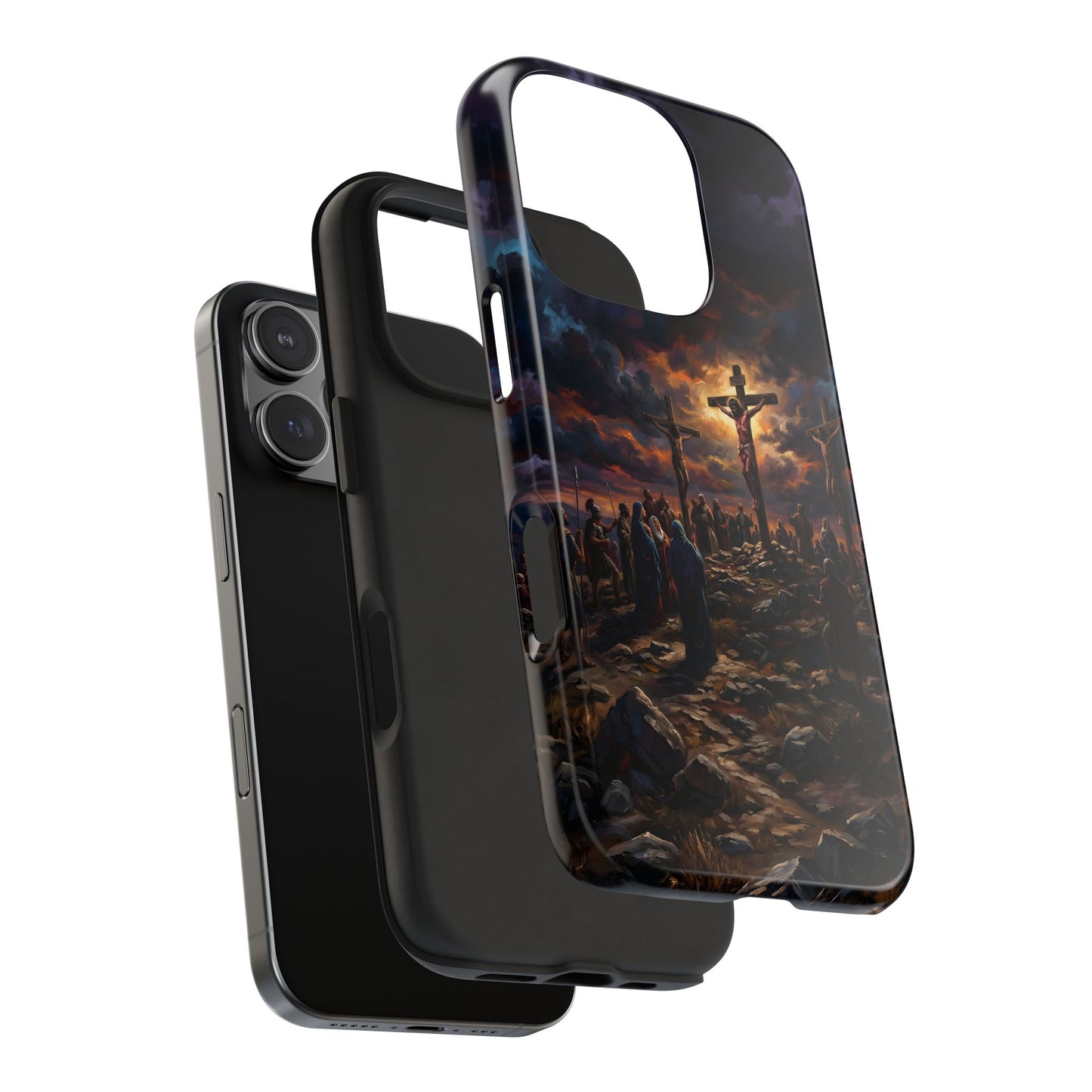 “It Is Finished - The Crucifixion at Calvary” - Phone Case