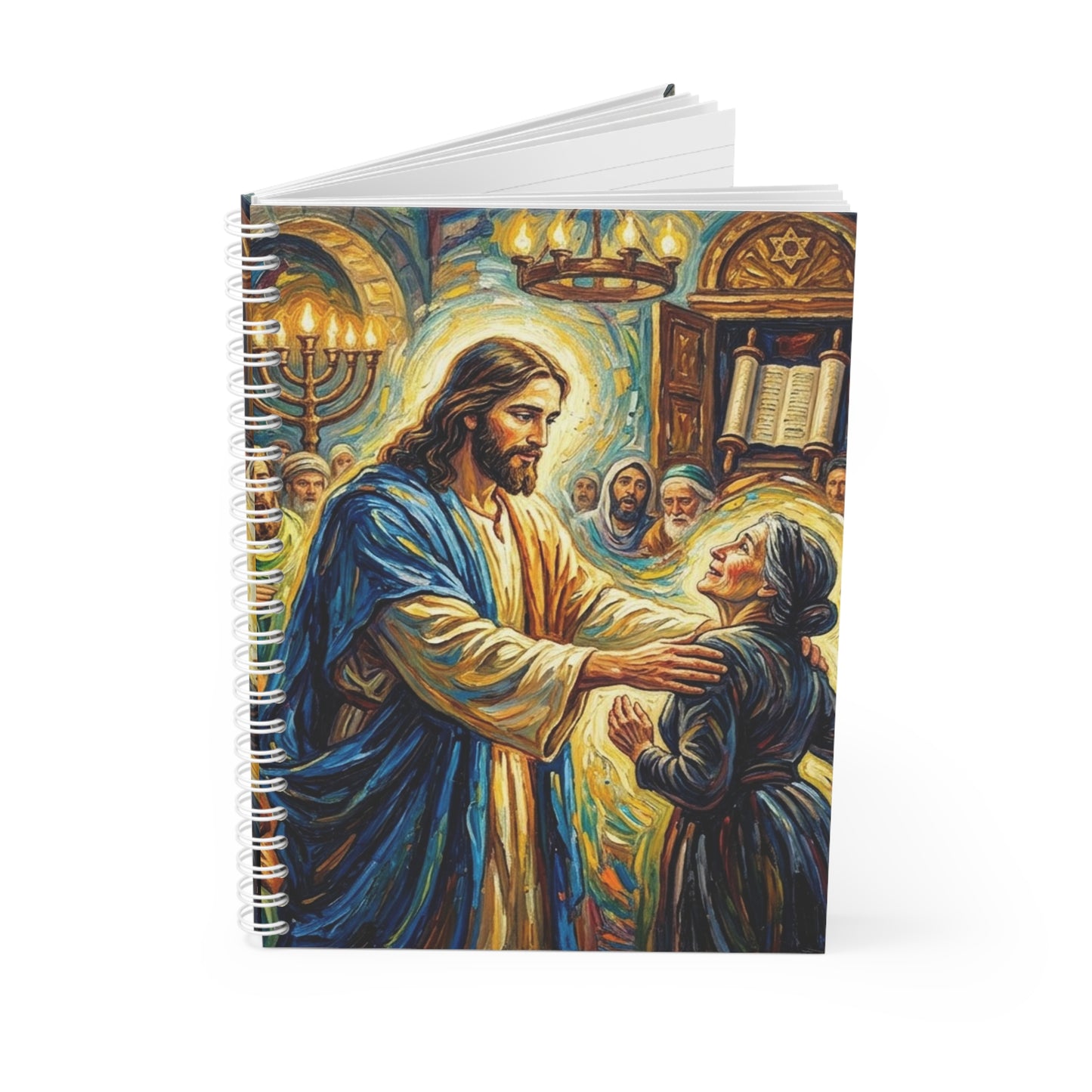 “He Is Loosed - Freedom from 18 Years of Suffering” - Spiral Notebook