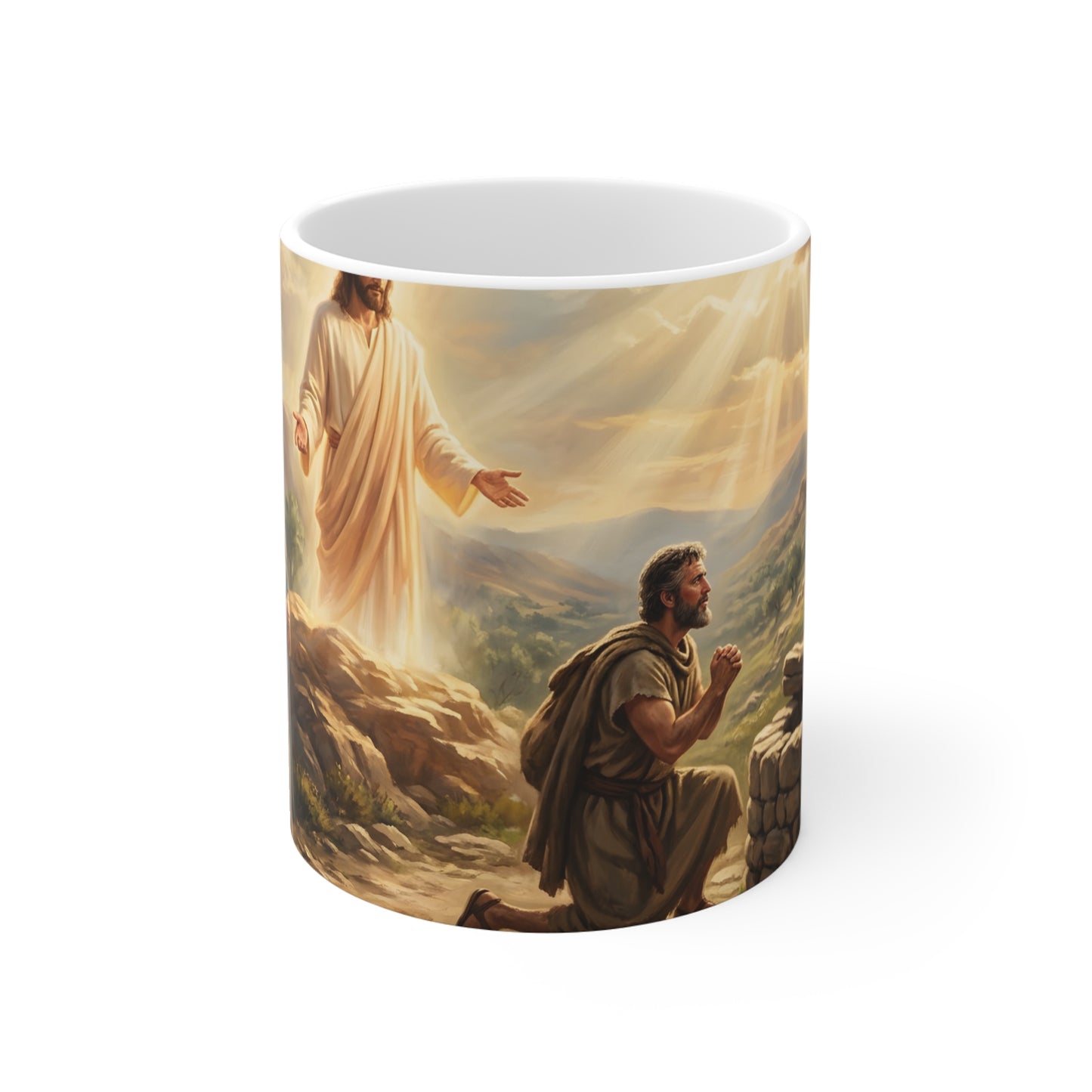 “Fourteen Years for Love - Jacob and Rachel” - Coffee Mug