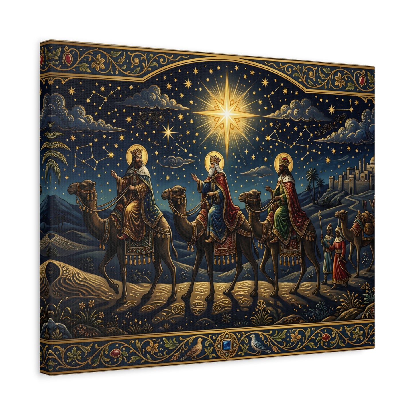 “Star of Wonder - Journey of the Magi” - Canvas Art