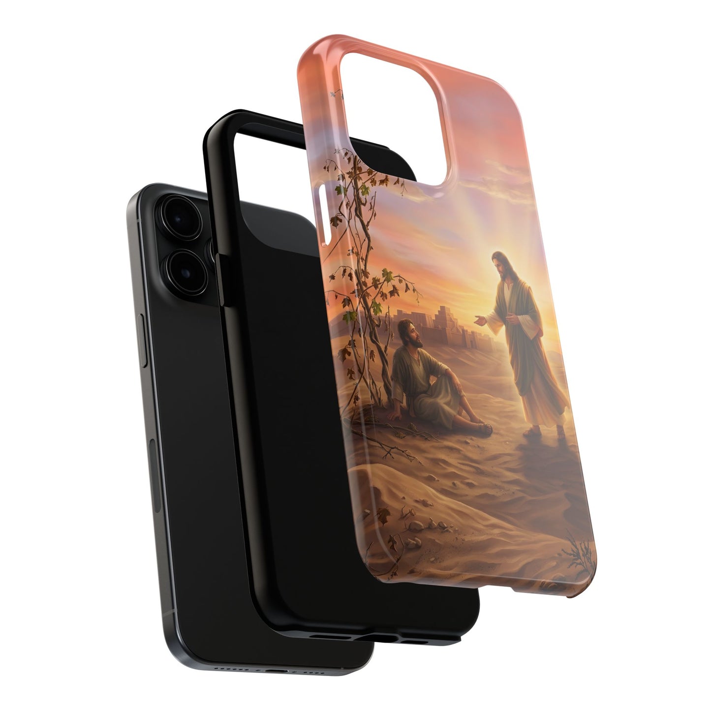 “Withered Vine - Jonah's Lesson in Mercy” - Phone Case