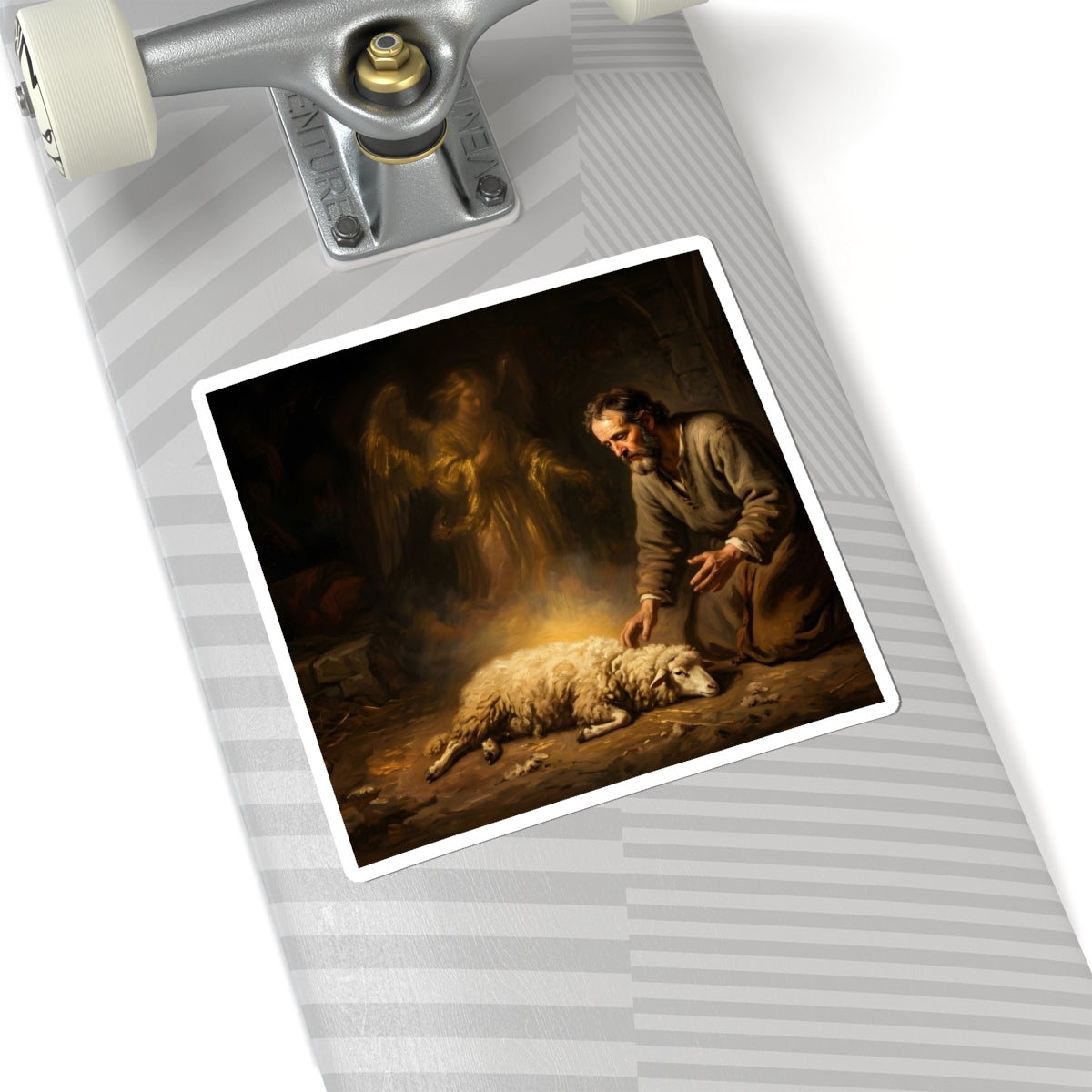 “Gideon's Fleece - Seeking Confirmation from God” - Sticker