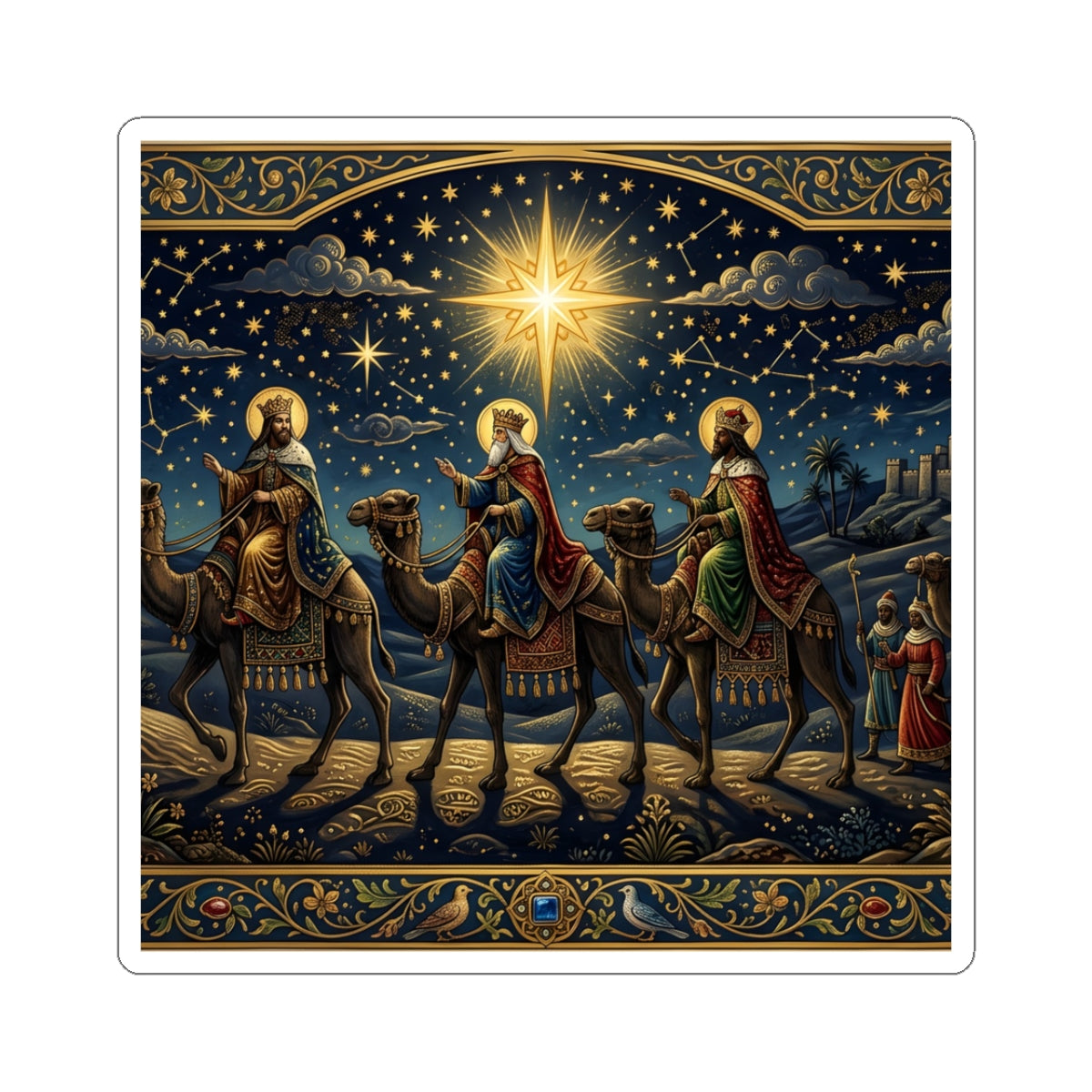 “Star of Wonder - Journey of the Magi” - Sticker
