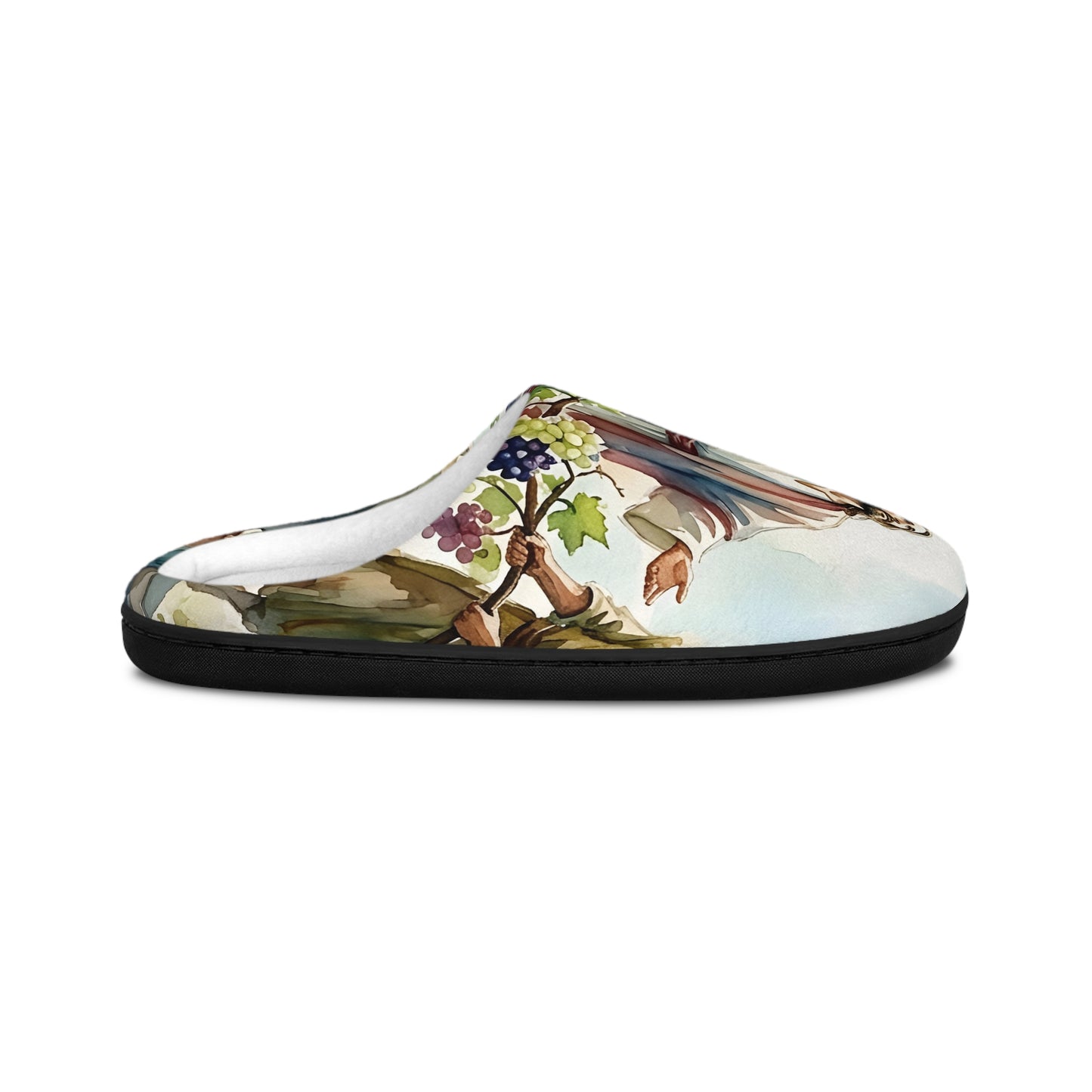 “Promised Land - The Spies Return from Canaan” - Indoor Slippers