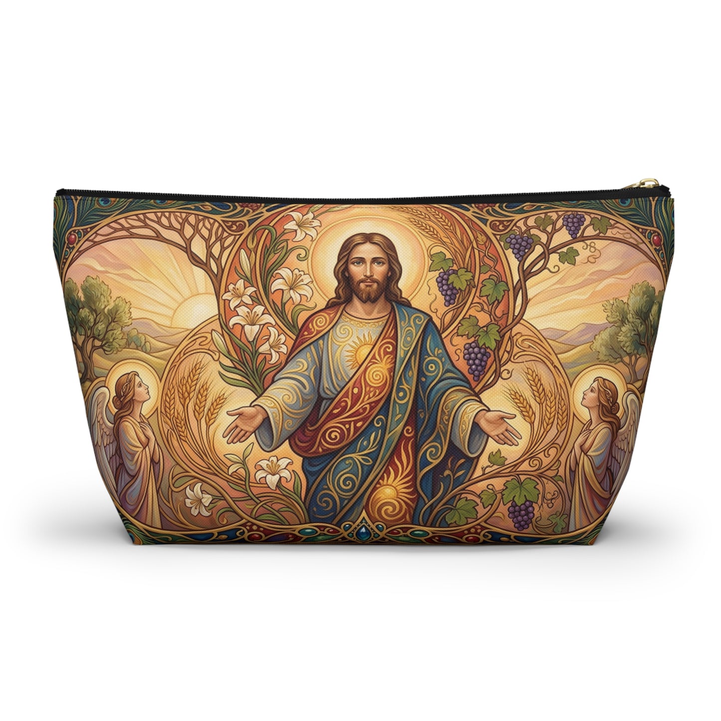 “New Mercies Every Morning - Golden Dawn of Hope” - Accessory Pouch