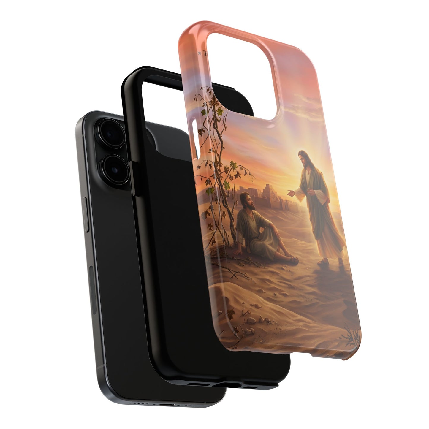 “Withered Vine - Jonah's Lesson in Mercy” - Phone Case
