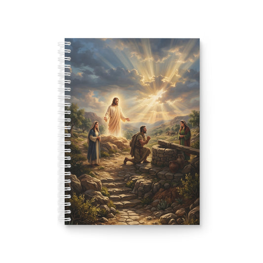 “Fourteen Years for Love - Jacob and Rachel” - Spiral Notebook