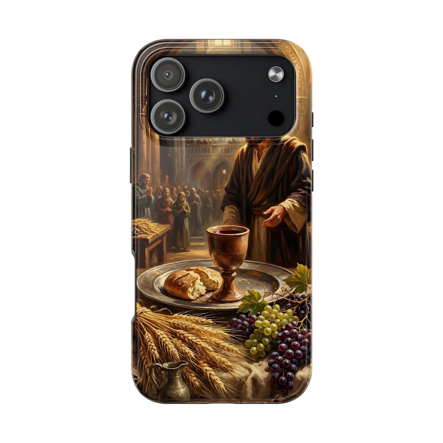 “The Harvest of Faith - Communion Still Life” - Phone Case