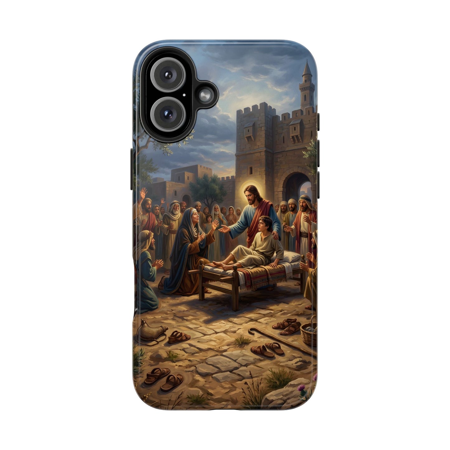 “Arise, Young Man - Resurrection at Nain” - Phone Case